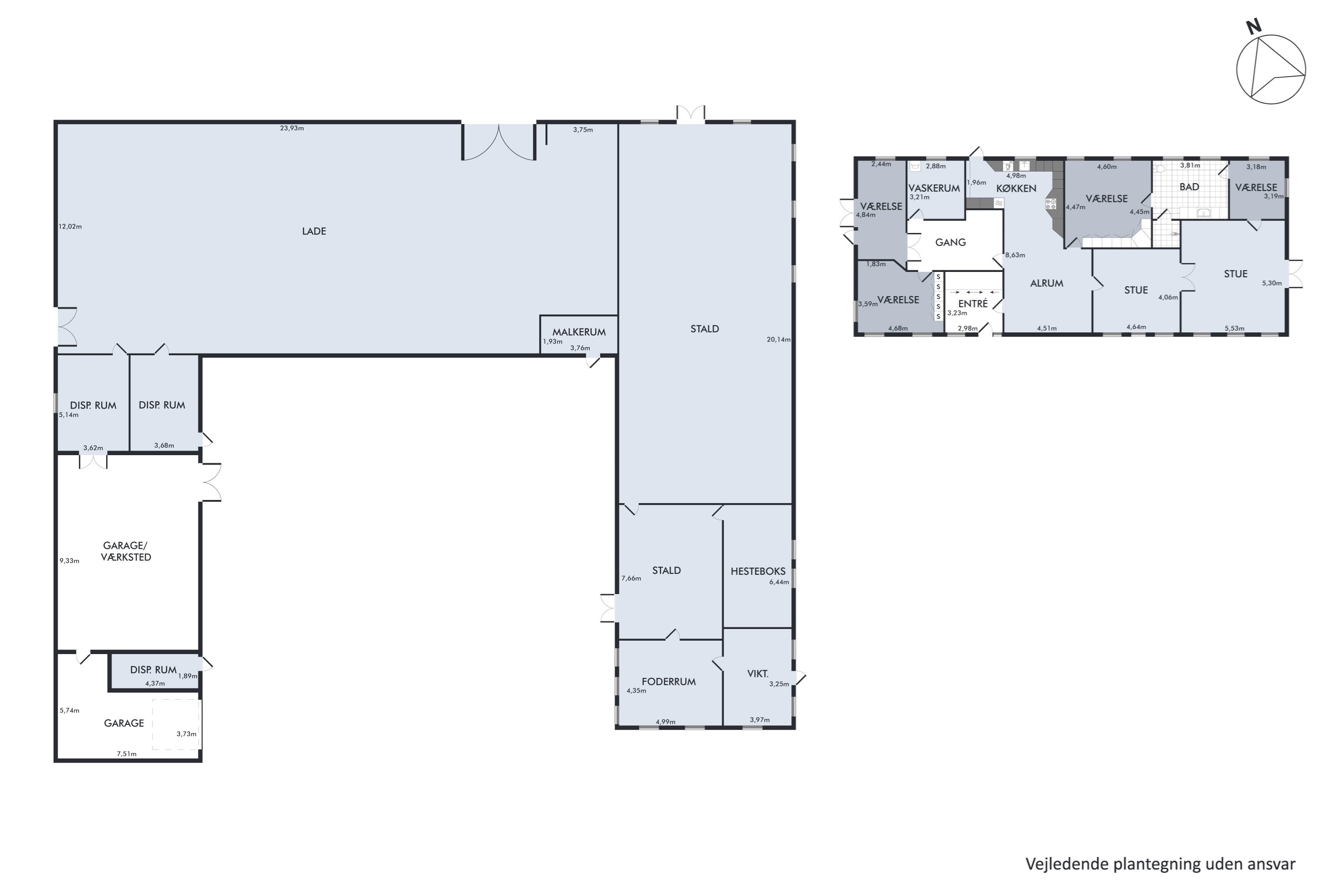 Plantegninger billede af Hågerupvej 43, Hågerup, 5600 Faaborg