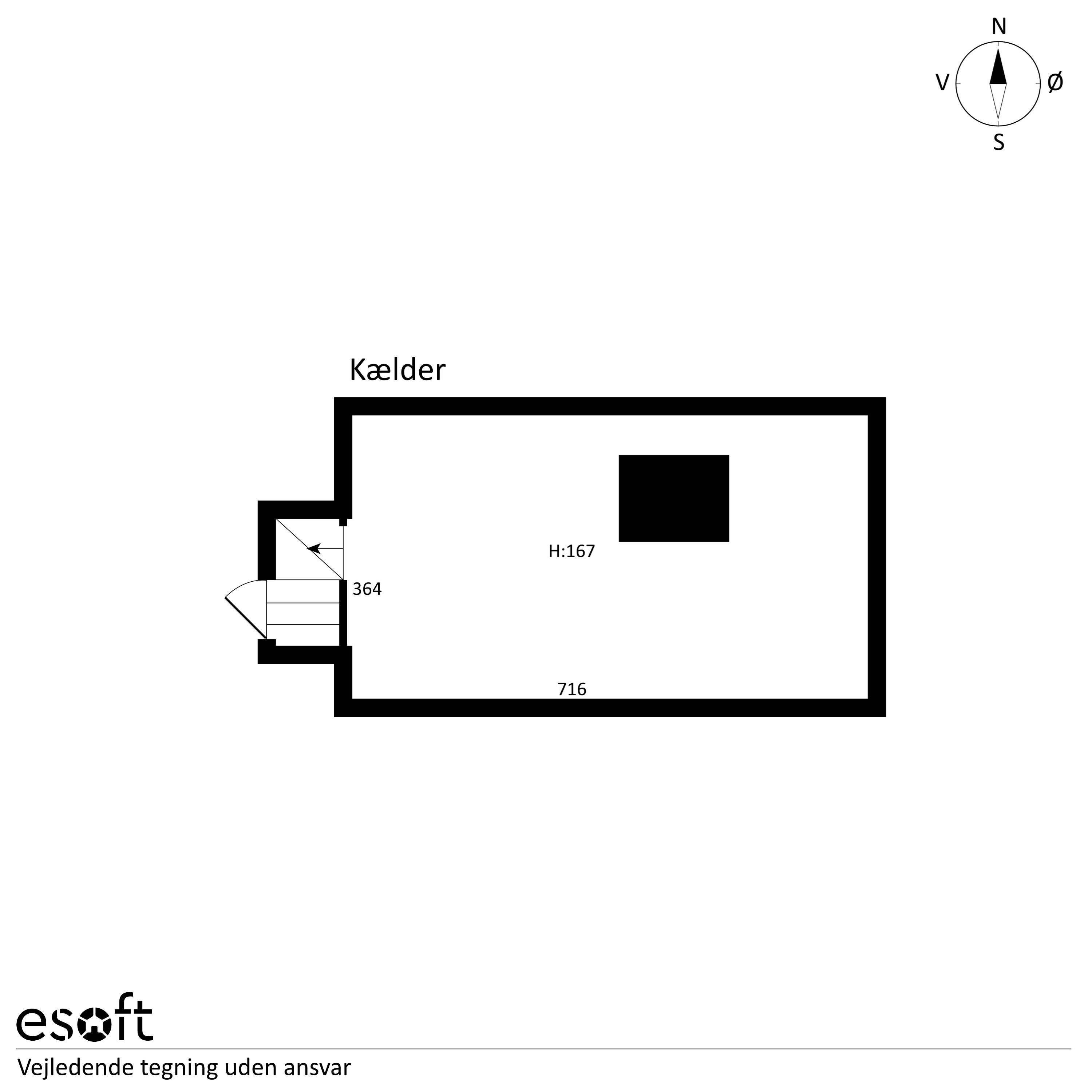 Plantegninger billede af Ved Åen 16, Møgeltønder, 6270 Tønder