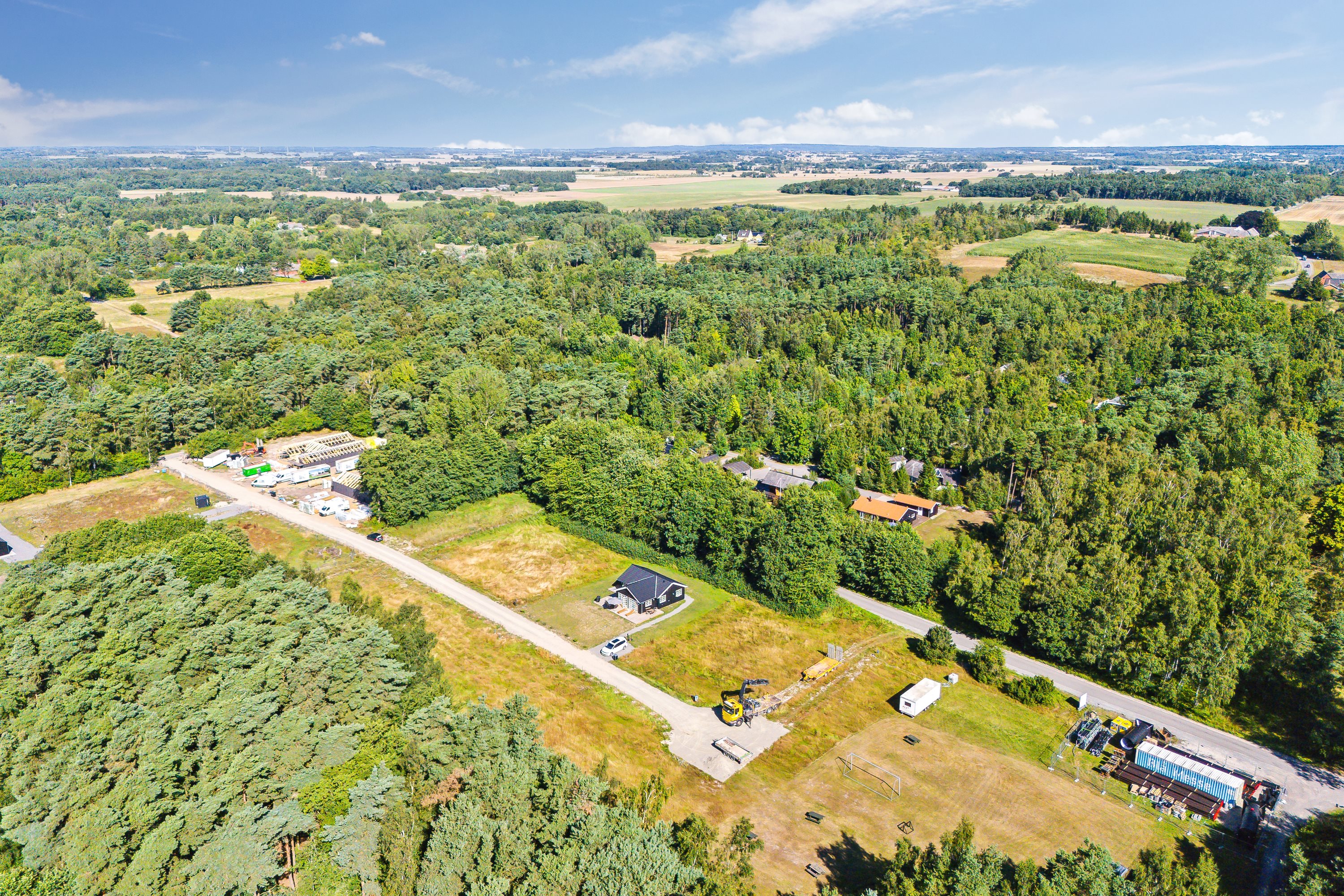 Fremhævet  billede i fuldskærmstilstand. Billede af Sømarkshusene 13, Pedersker, 3720 Aakirkeby