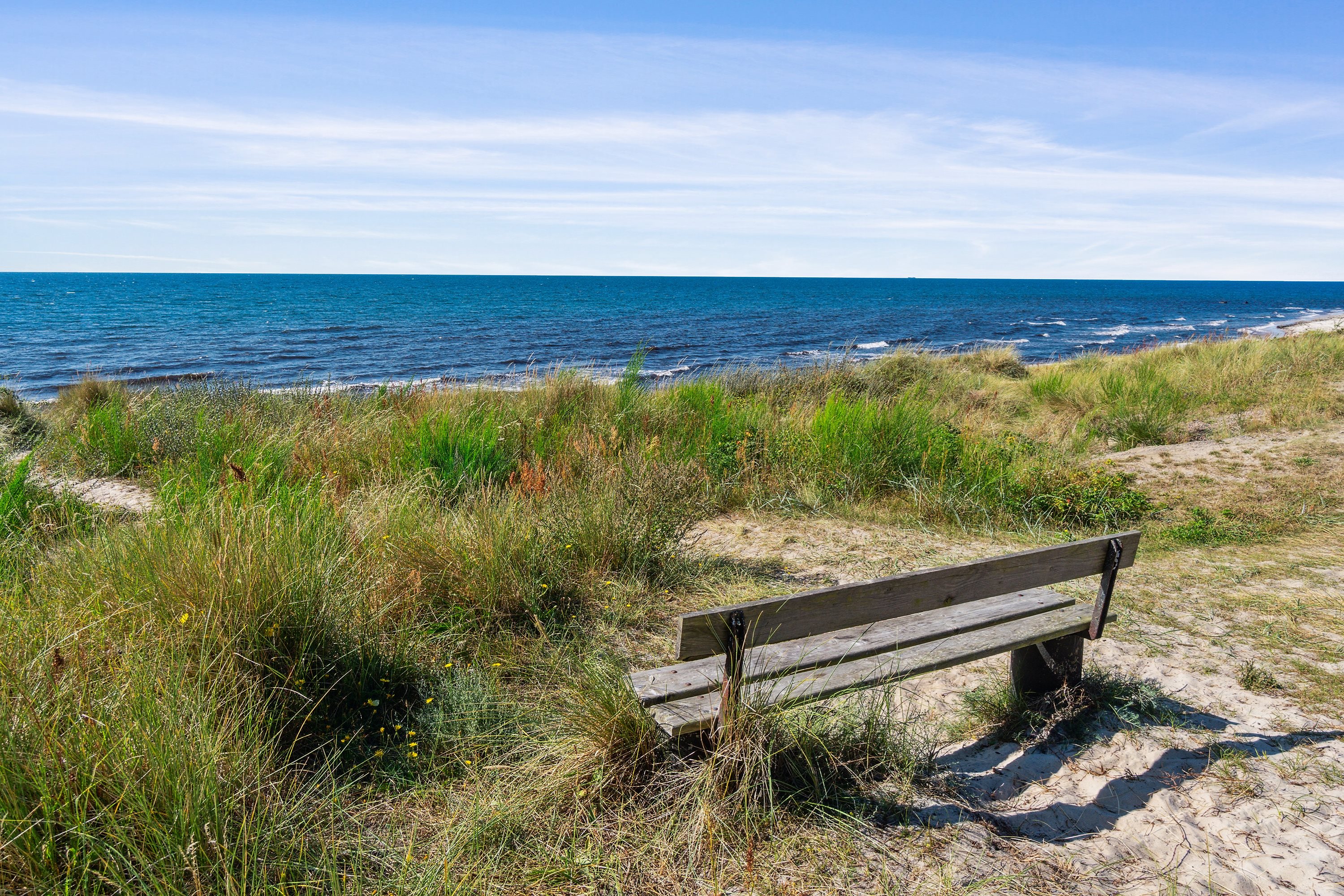 Fremhævet  billede i fuldskærmstilstand. Billede af Sømarkshusene 13, Pedersker, 3720 Aakirkeby