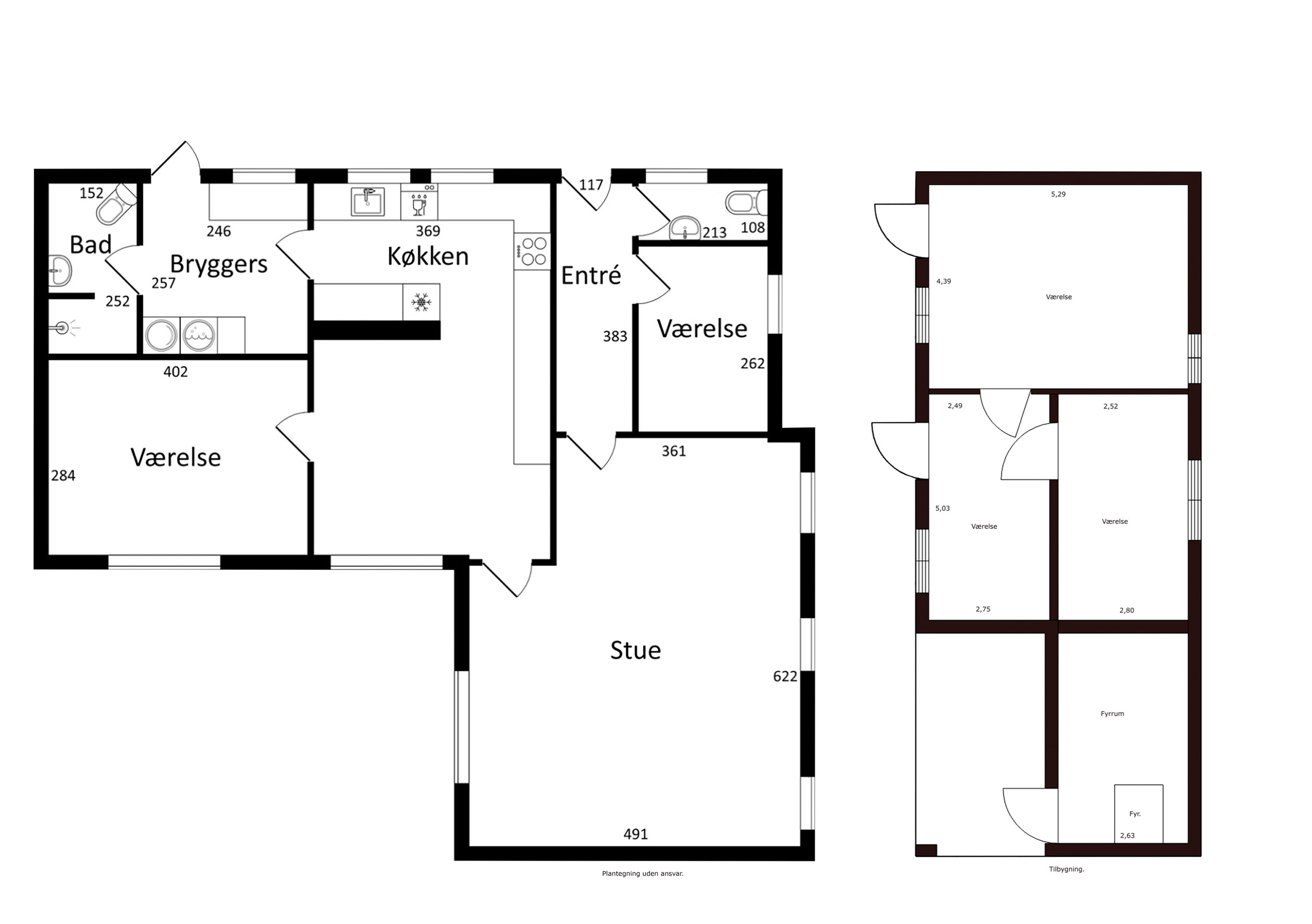 Plantegninger billede af Langemosevej 25, Langemose, 5610 Assens