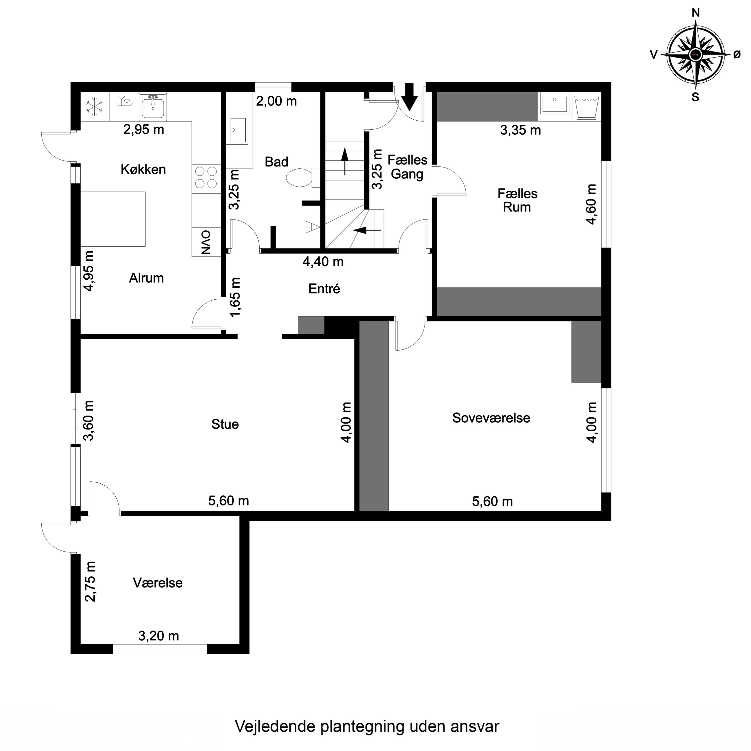 Plantegninger billede af Langelinie 103, kld.., 5230 Odense M