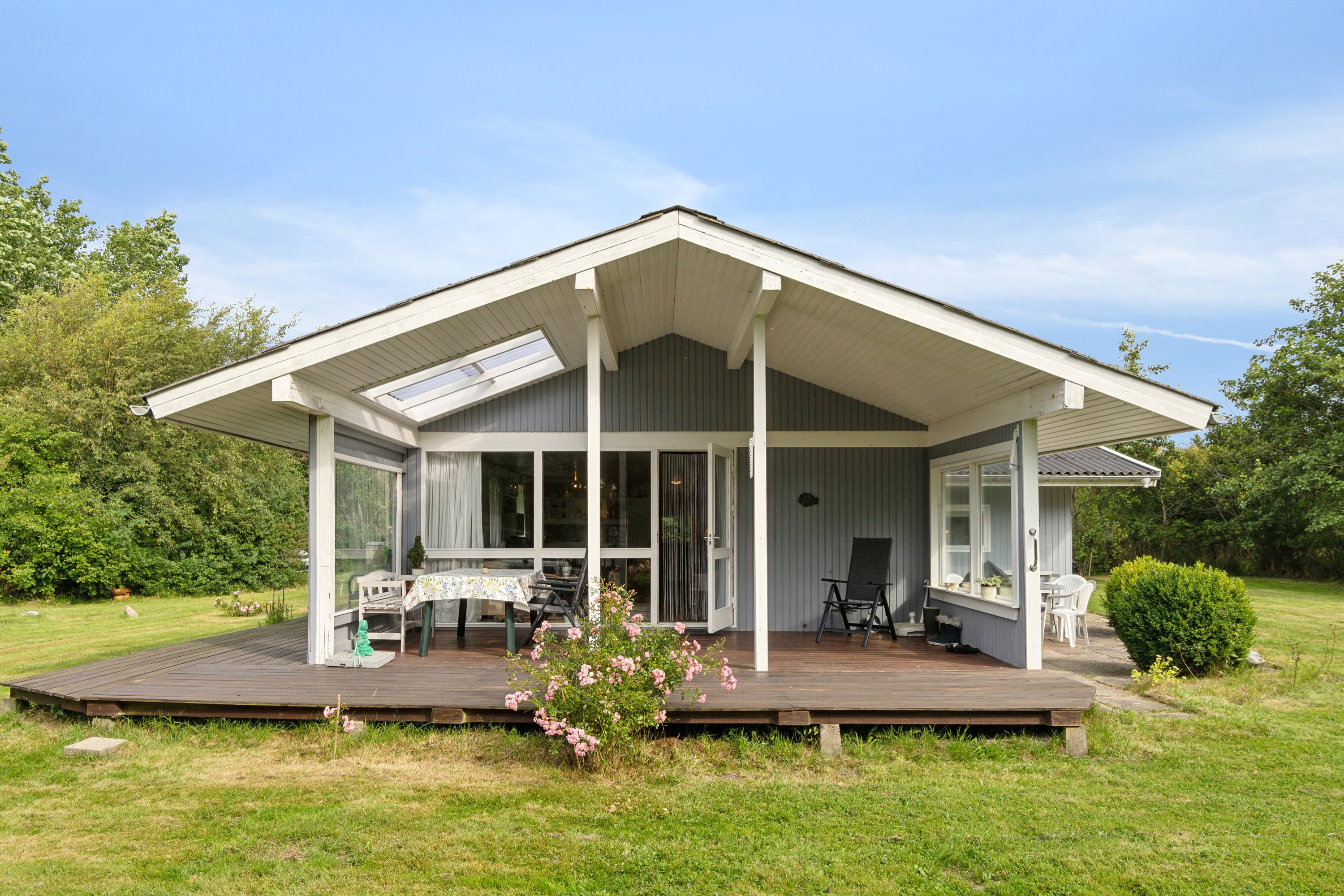 Miniaturebillede 1: set fra haven. Billede af Kragekæret 5, Tornby, 9850 Hirtshals