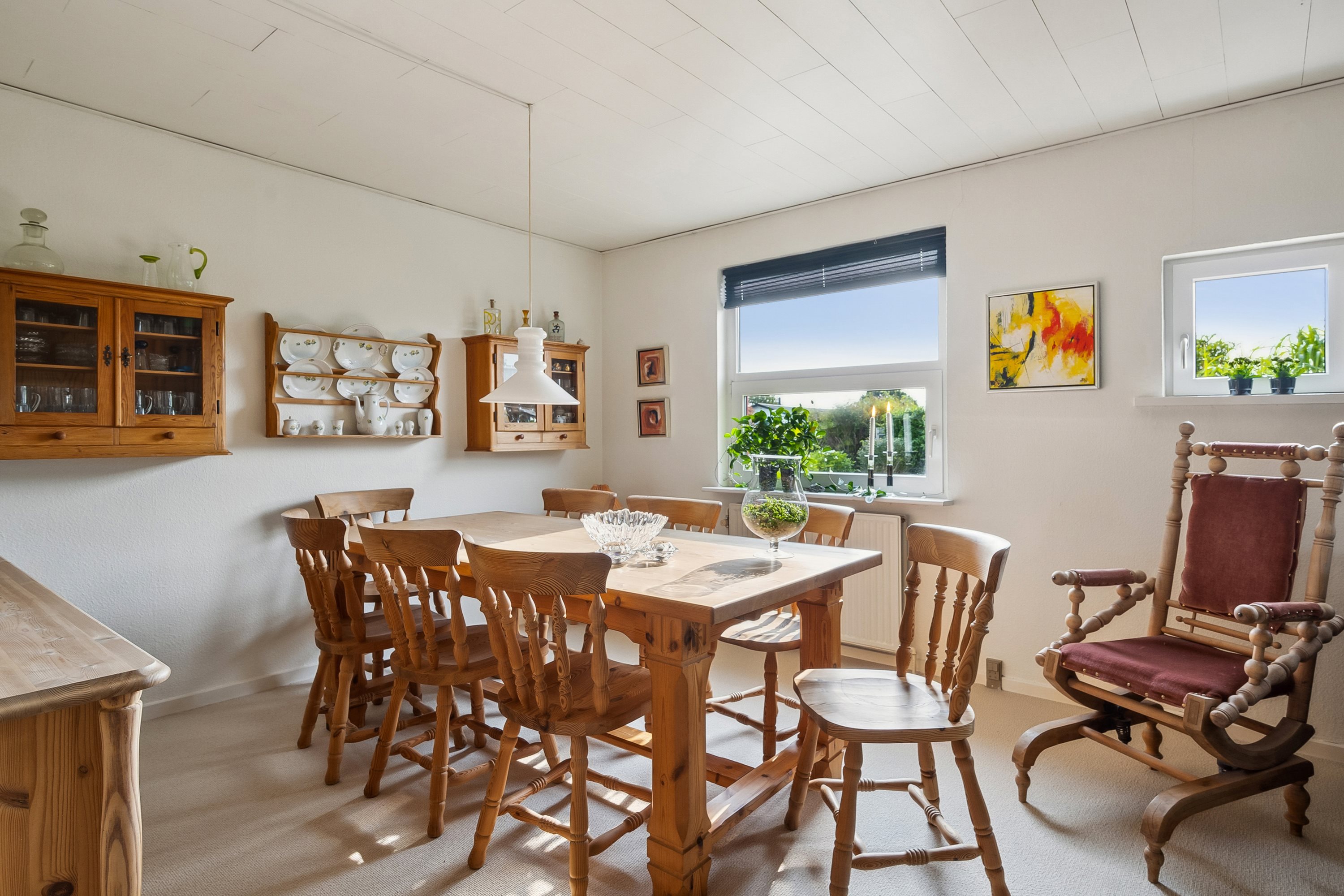 Fremhævet stue billede i fuldskærmstilstand. Billede af Ørnevej 19, 9700 Brønderslev