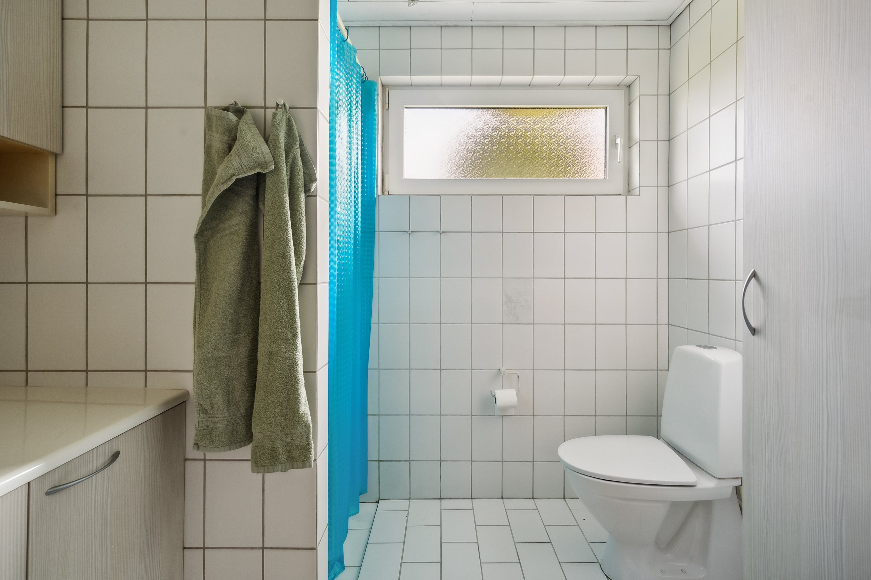 Fremhævet badeværelse billede i fuldskærmstilstand. Billede af Ørnevej 19, 9700 Brønderslev