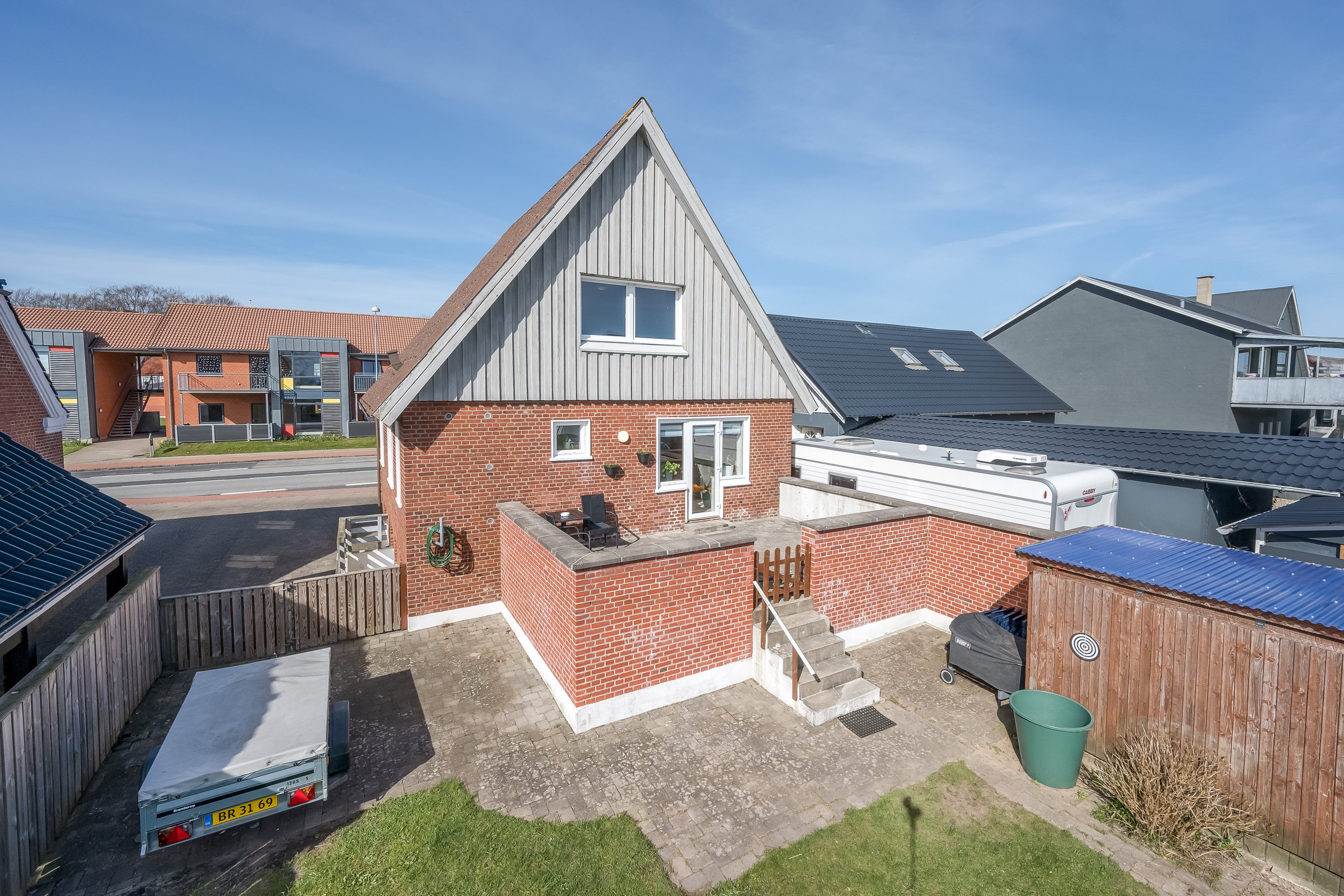 Miniaturebillede 1: facade. Billede af Bredgade 61, 6920 Videbæk