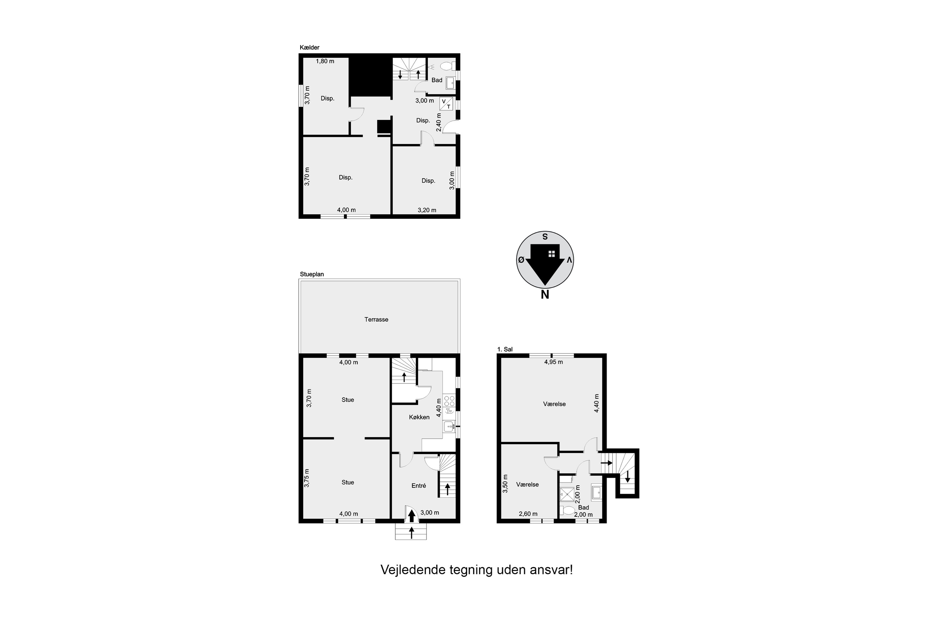 Plantegninger billede af Bredgade 61, 6920 Videbæk