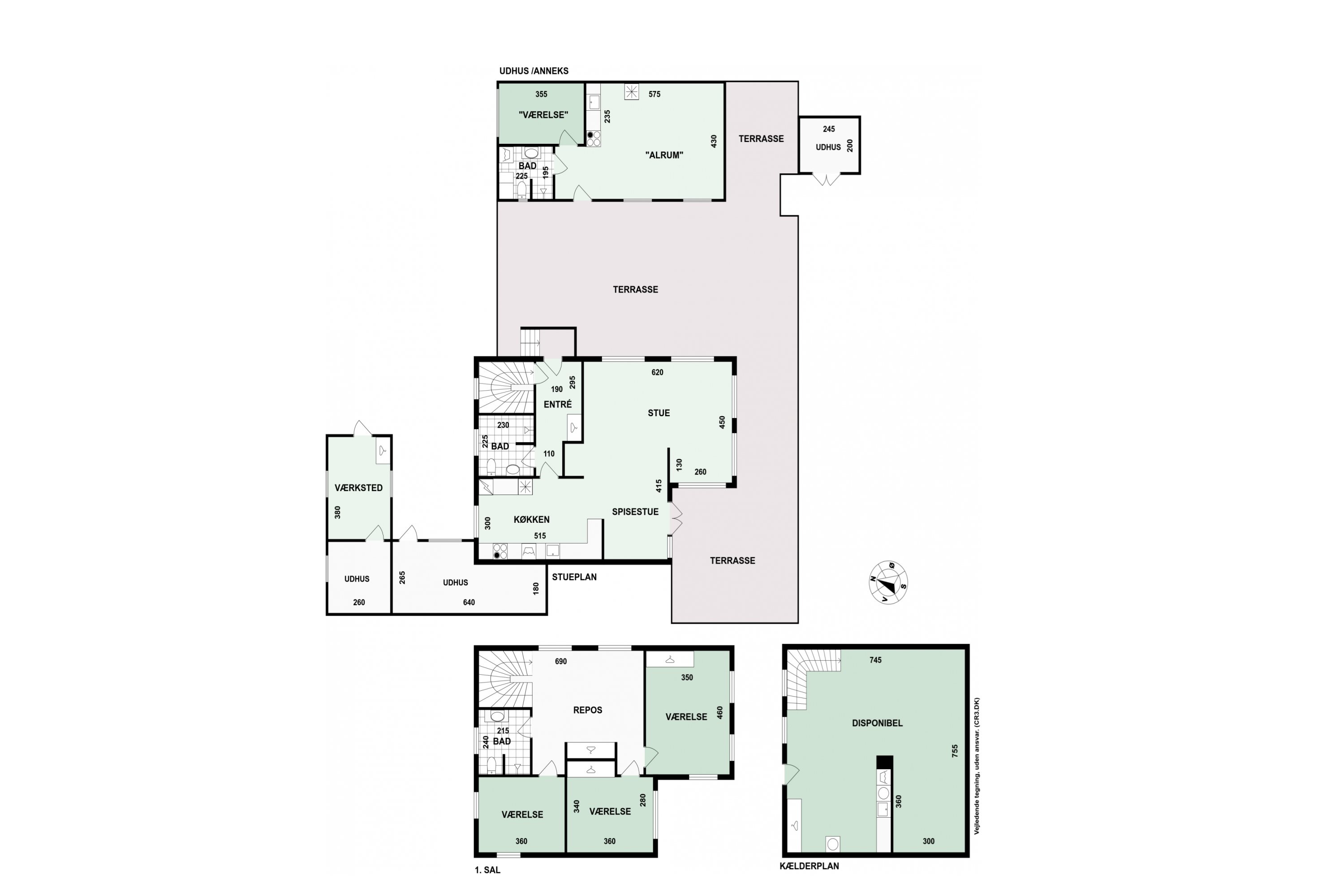 Plantegninger billede af Søvænget 23, 3100 Hornbæk