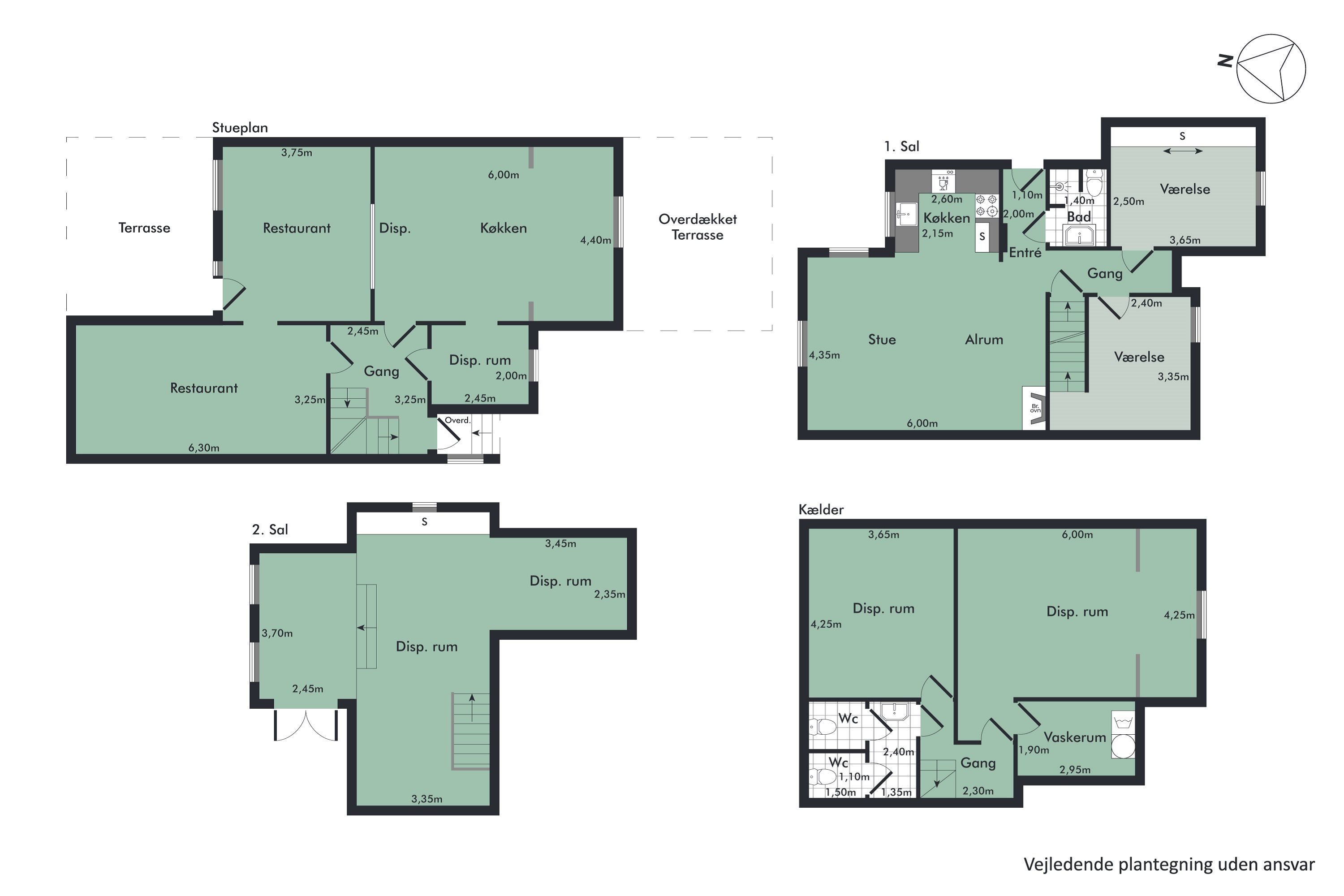 Plantegninger billede af Mølleparkvej 7, 9000 Aalborg
