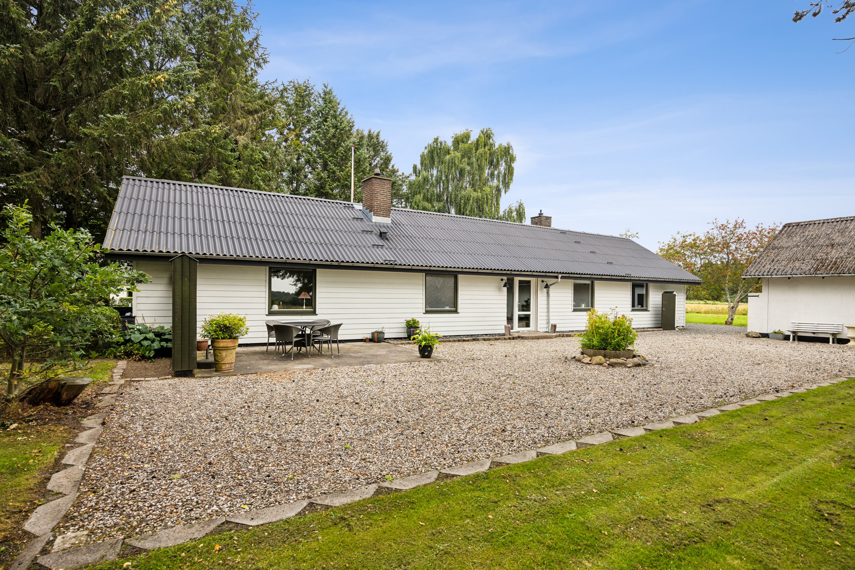 Miniaturebillede 1: facade. Billede af Tranekærvej 91, Kaas, 9490 Pandrup