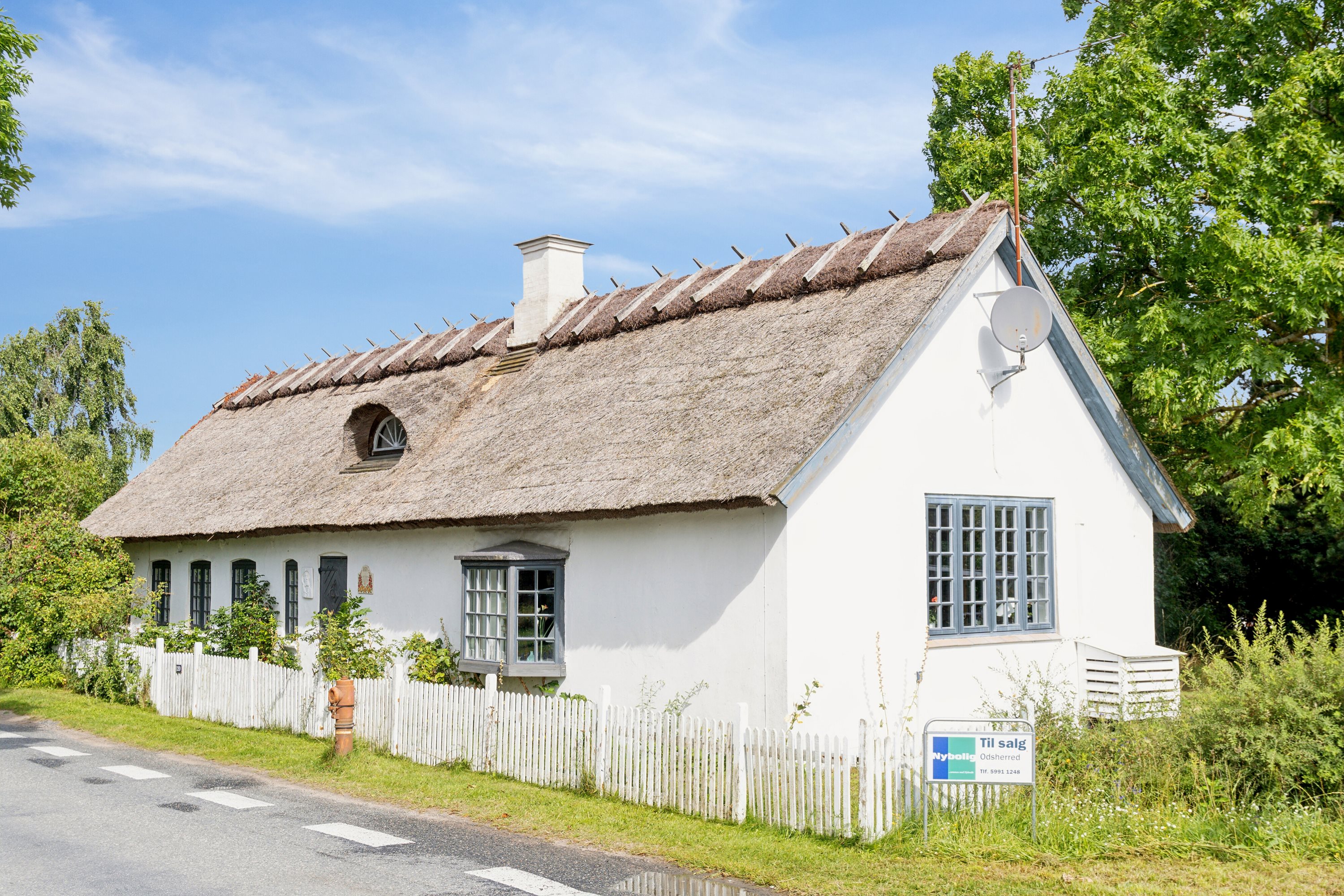 Fremhævet set fra vejen billede i fuldskærmstilstand. Billede af Vesterlyngvej 120, 4500 Nykøbing Sj