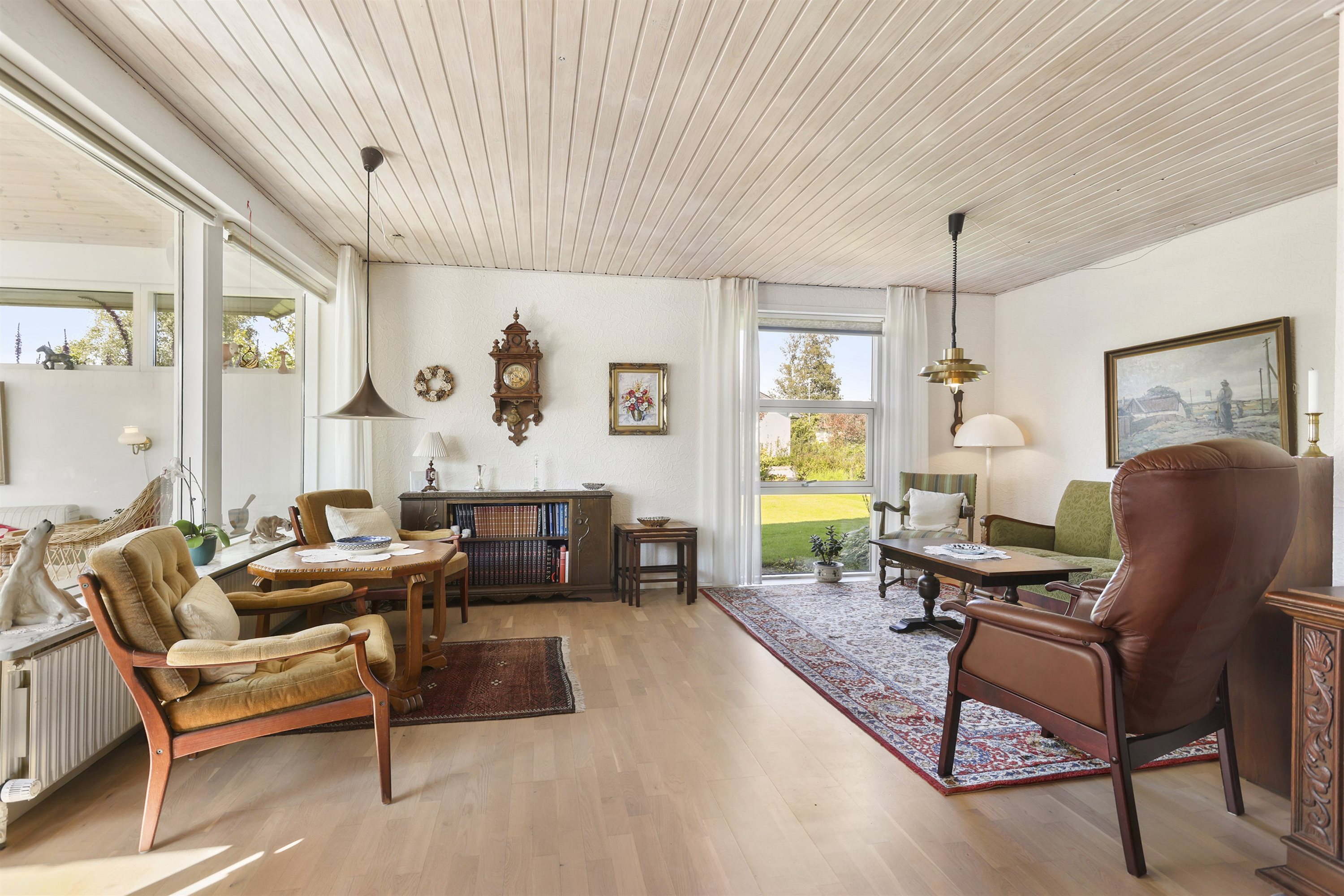 Fremhævet stue billede i fuldskærmstilstand. Billede af Højlundsvej 42, 9750 Østervrå