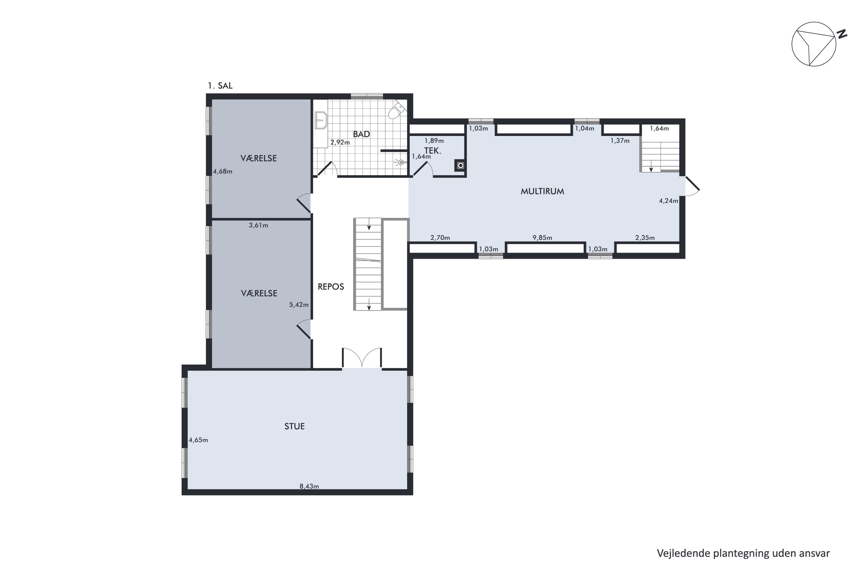 Plantegninger billede af Østergade 58, 7900 Nykøbing M