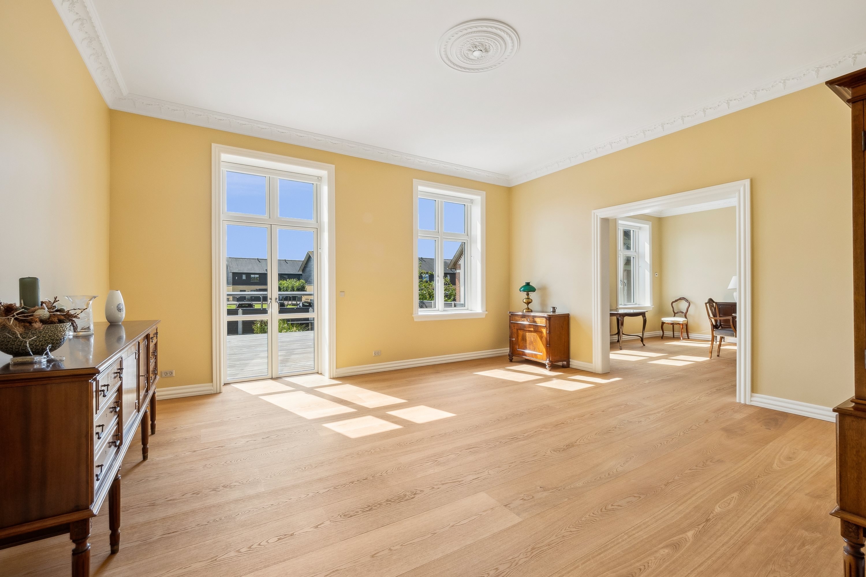 Fremhævet stue billede i fuldskærmstilstand. Billede af Østergade 58, 7900 Nykøbing M