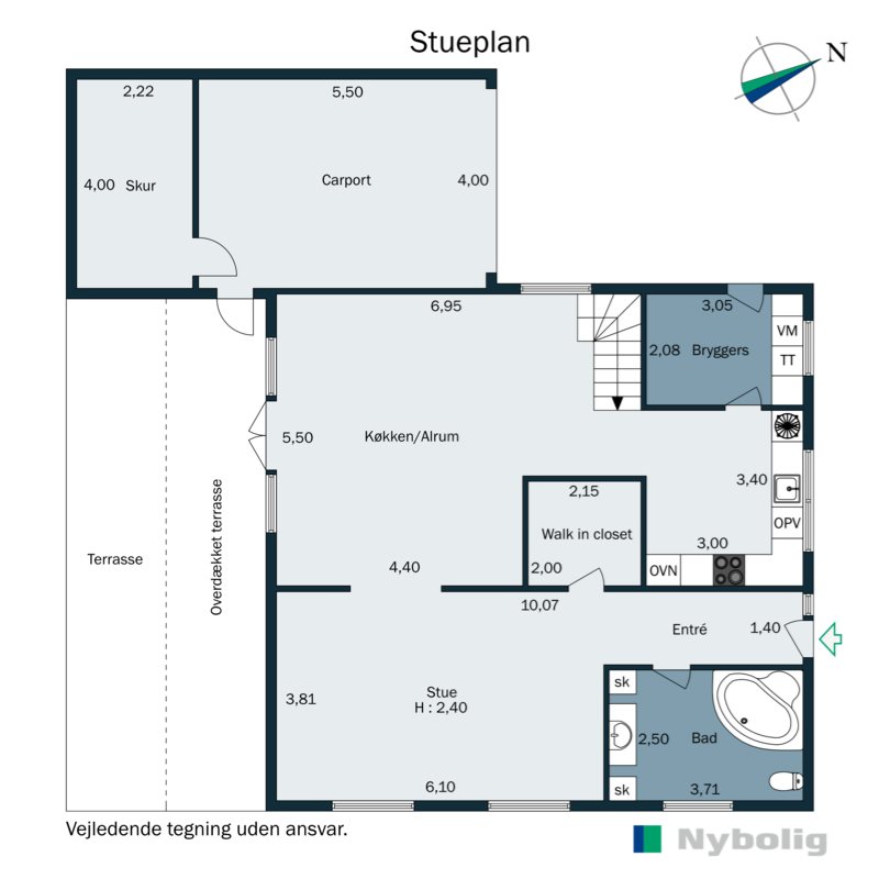 Plantegninger billede af Lyngvej 8, 6600 Vejen