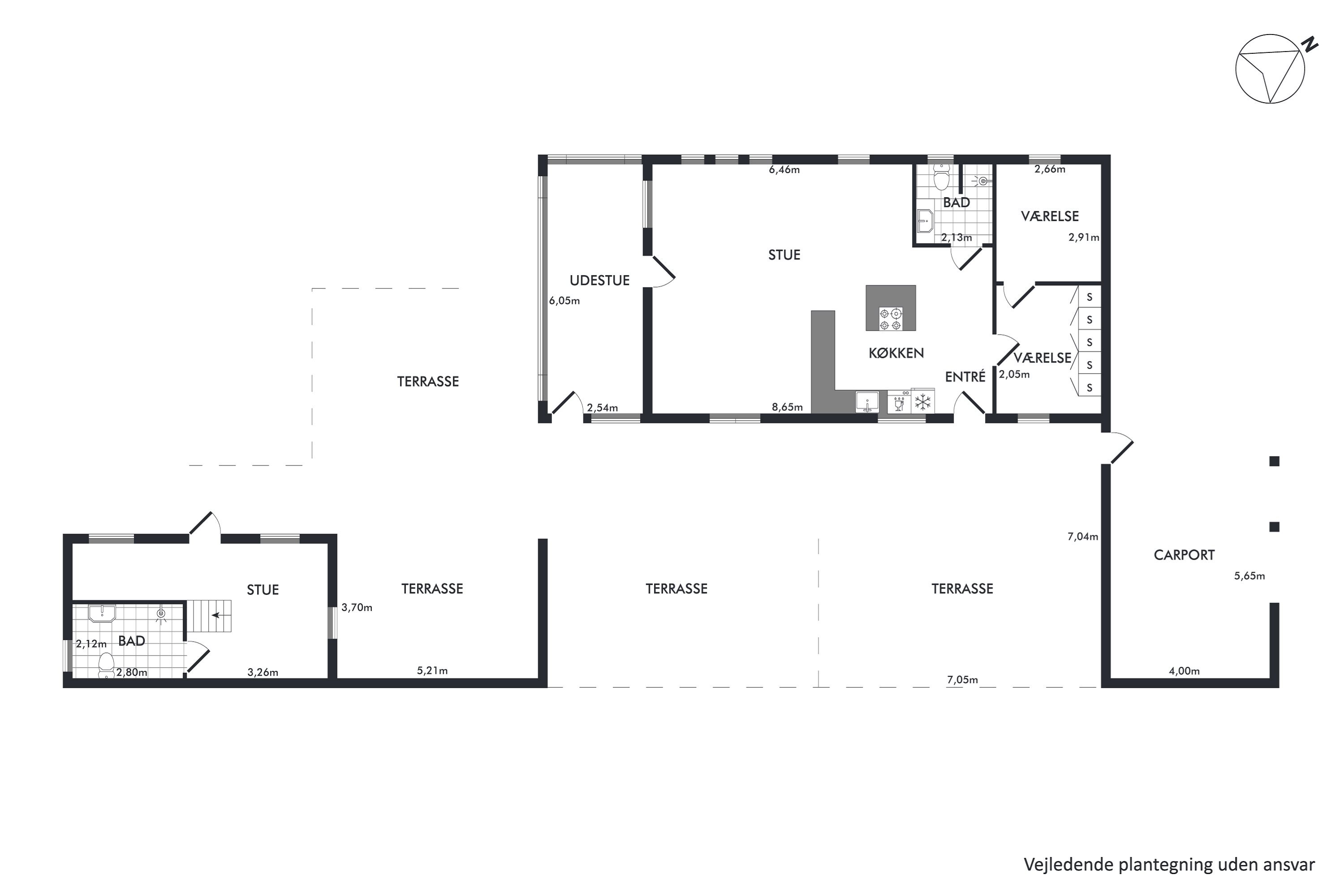 Plantegninger billede af Kongeparken 3, Koldkær, 9370 Hals