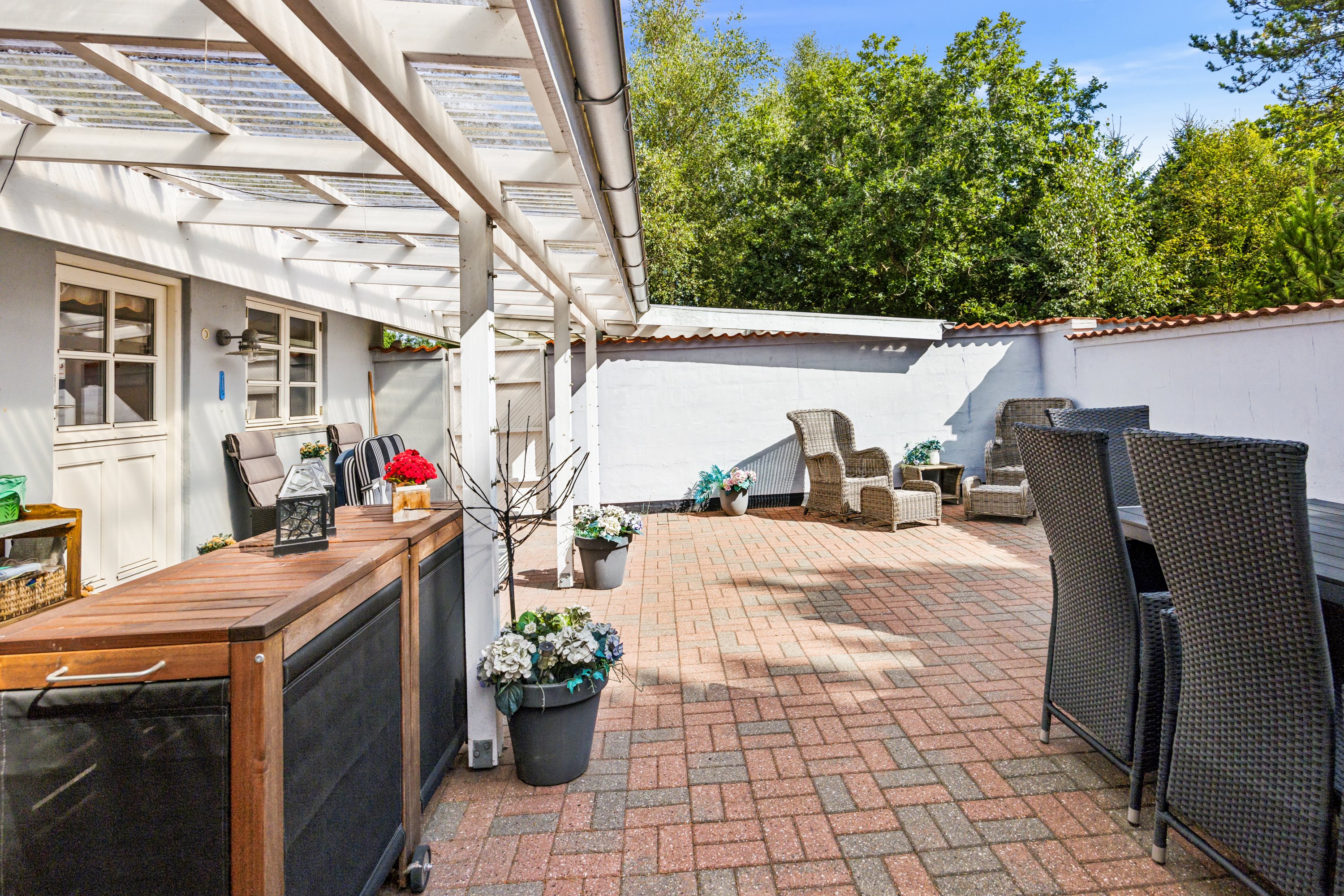 Fremhævet terrasse billede i fuldskærmstilstand. Billede af Kongeparken 3, Koldkær, 9370 Hals