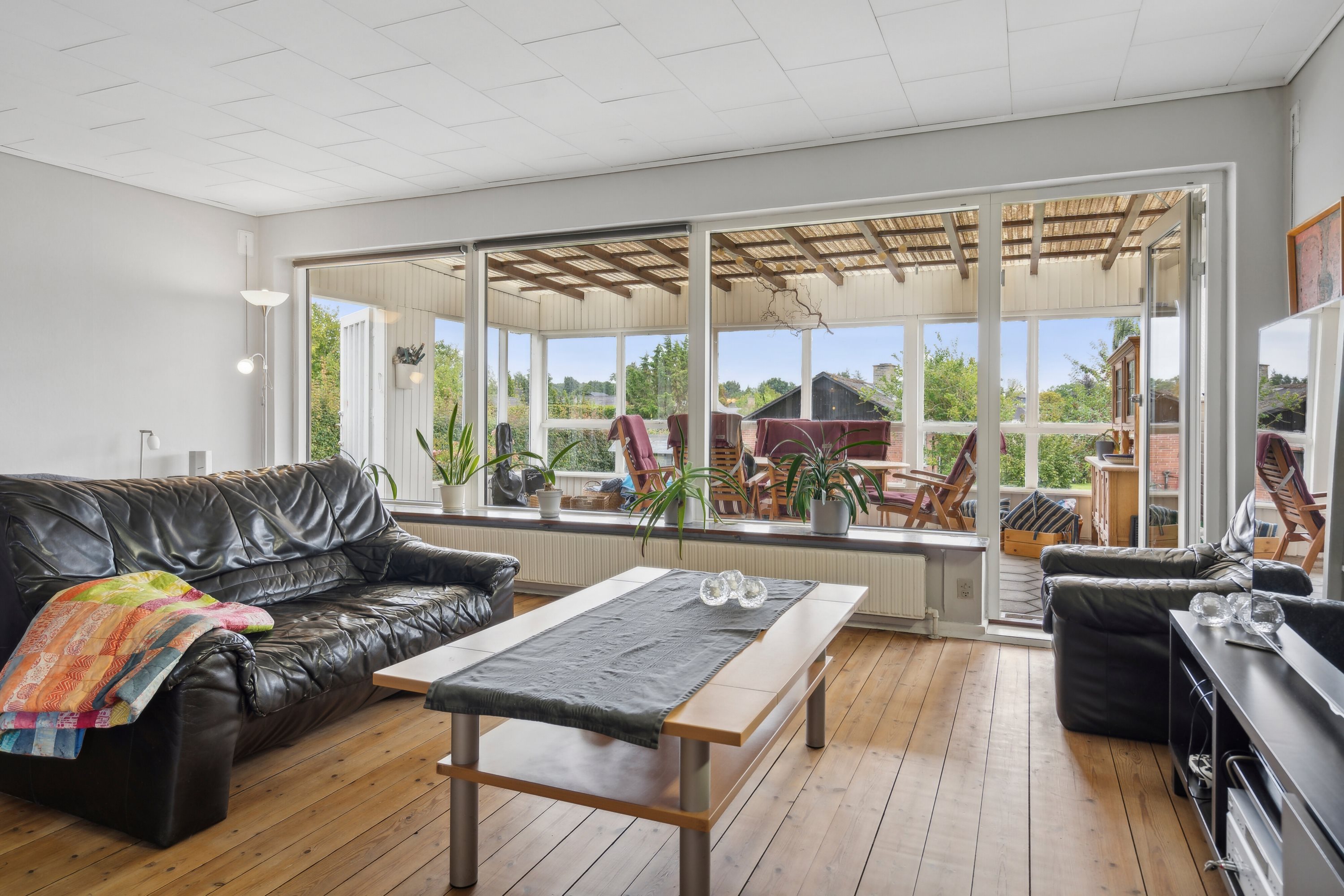 Fremhævet stue billede i fuldskærmstilstand. Billede af Freerslevvej 28, 4690 Haslev