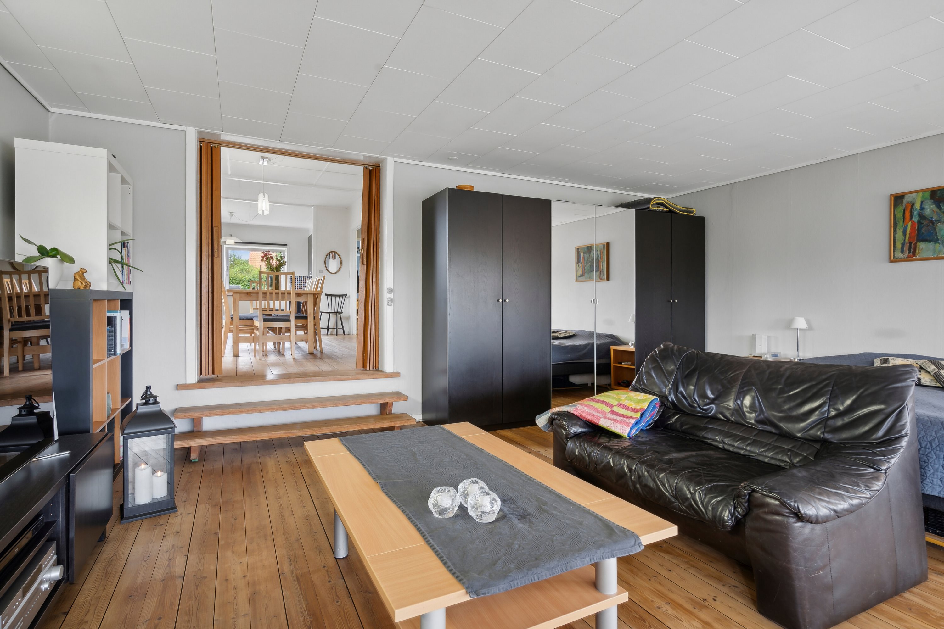 Fremhævet stue billede i fuldskærmstilstand. Billede af Freerslevvej 28, 4690 Haslev