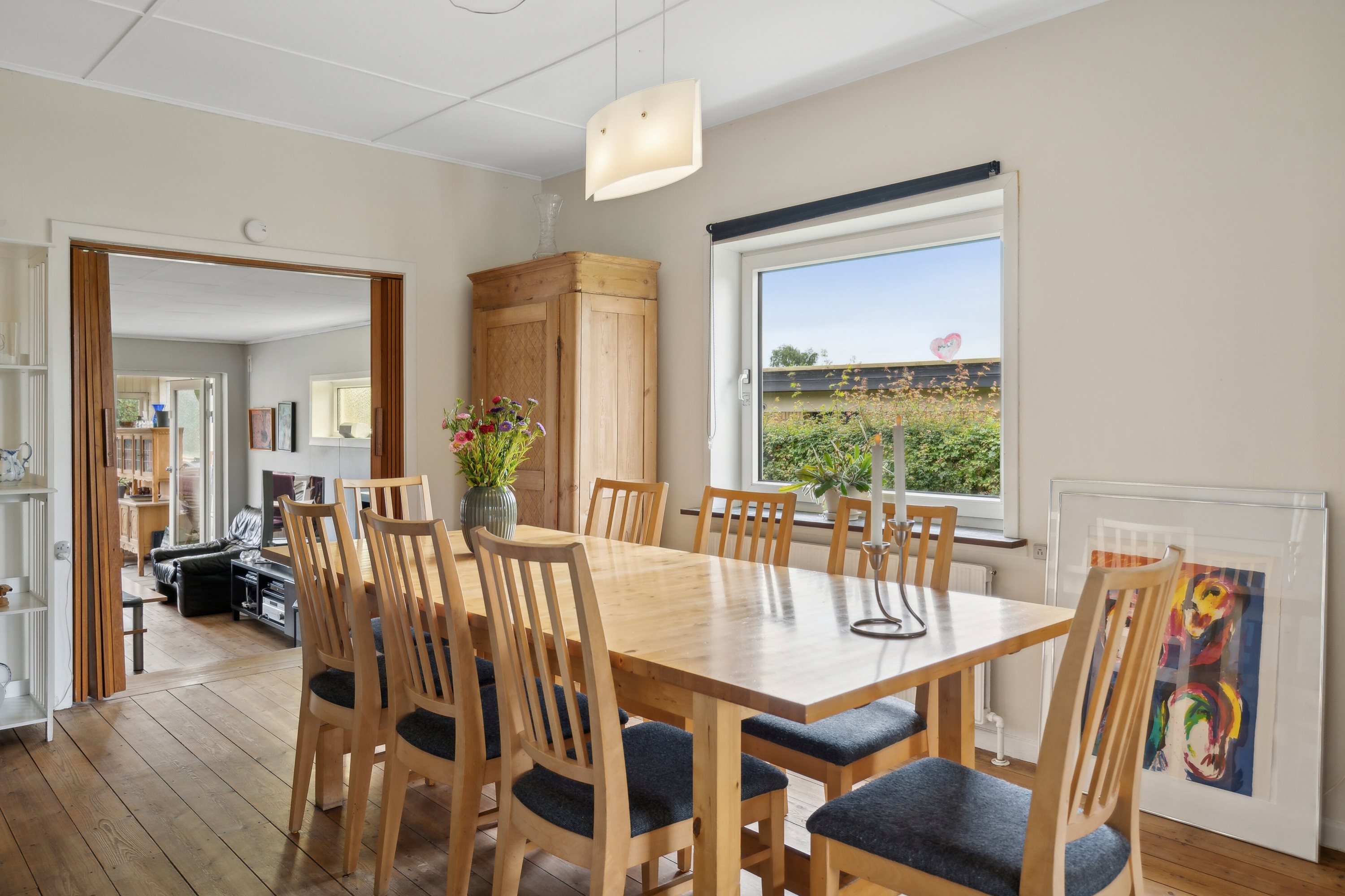 Fremhævet spisestue billede i fuldskærmstilstand. Billede af Freerslevvej 28, 4690 Haslev