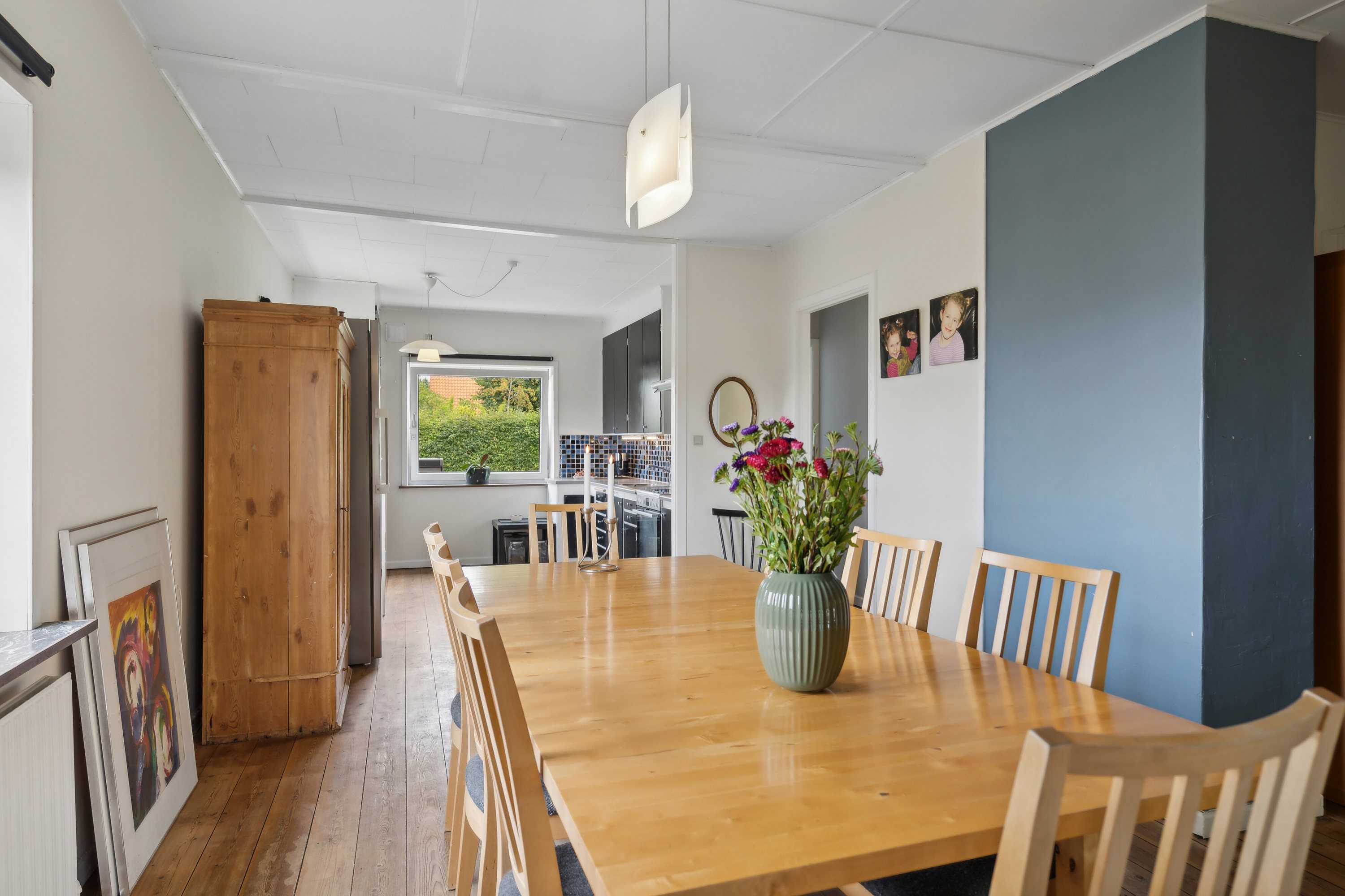 Fremhævet spisestue billede i fuldskærmstilstand. Billede af Freerslevvej 28, 4690 Haslev