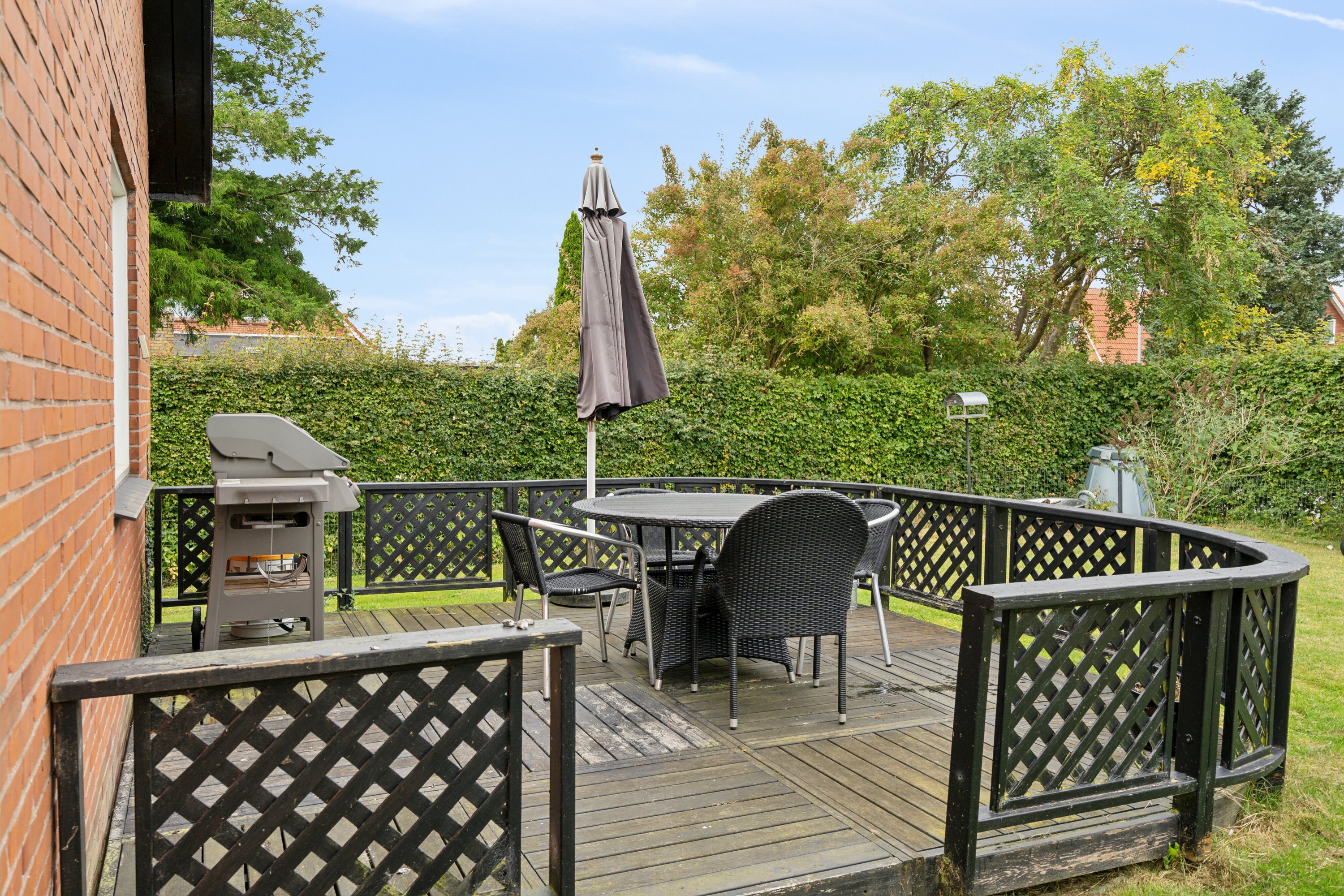 Fremhævet terrasse billede i fuldskærmstilstand. Billede af Freerslevvej 28, 4690 Haslev