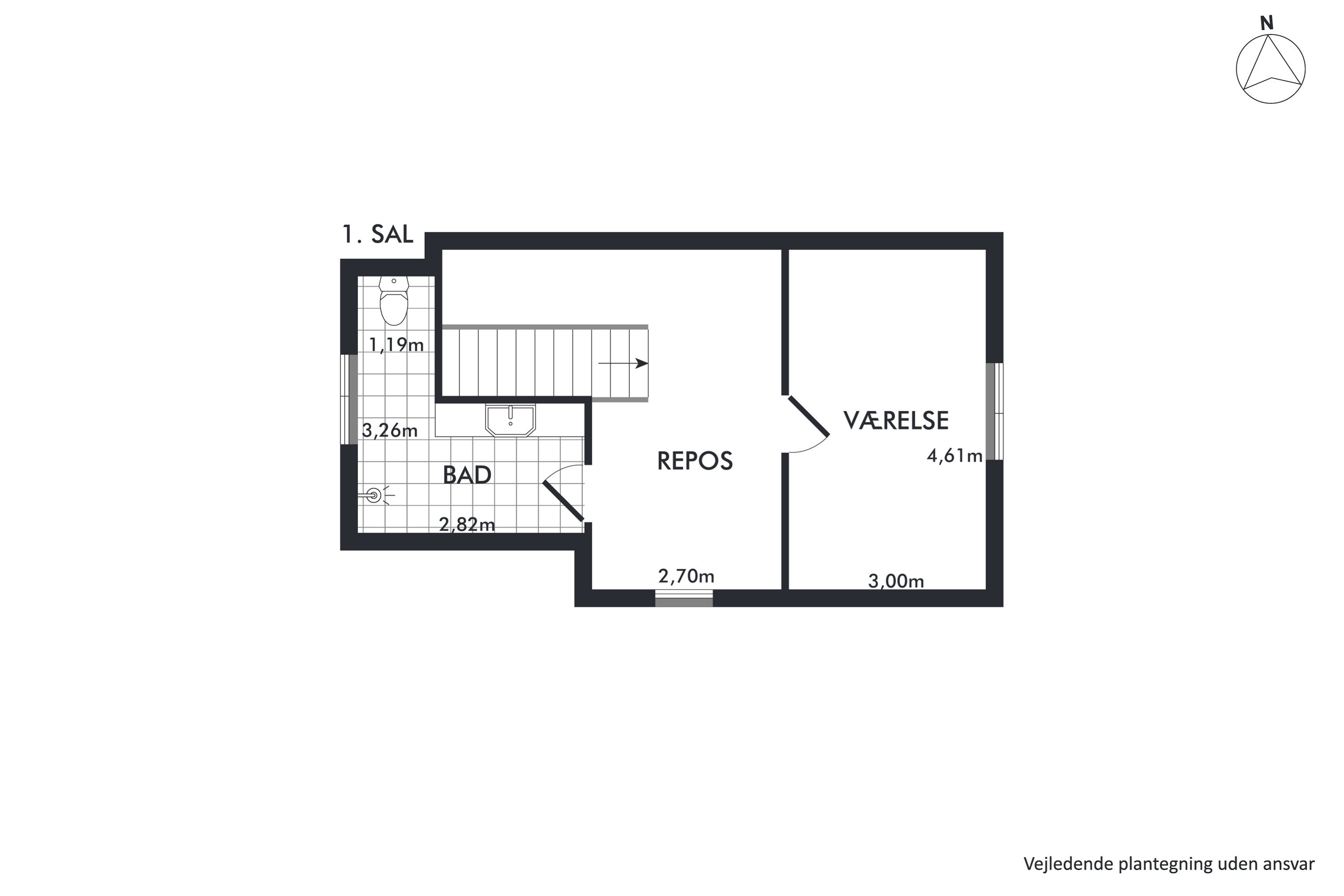 Plantegninger billede af Hovedgaden 75, 8831 Løgstrup