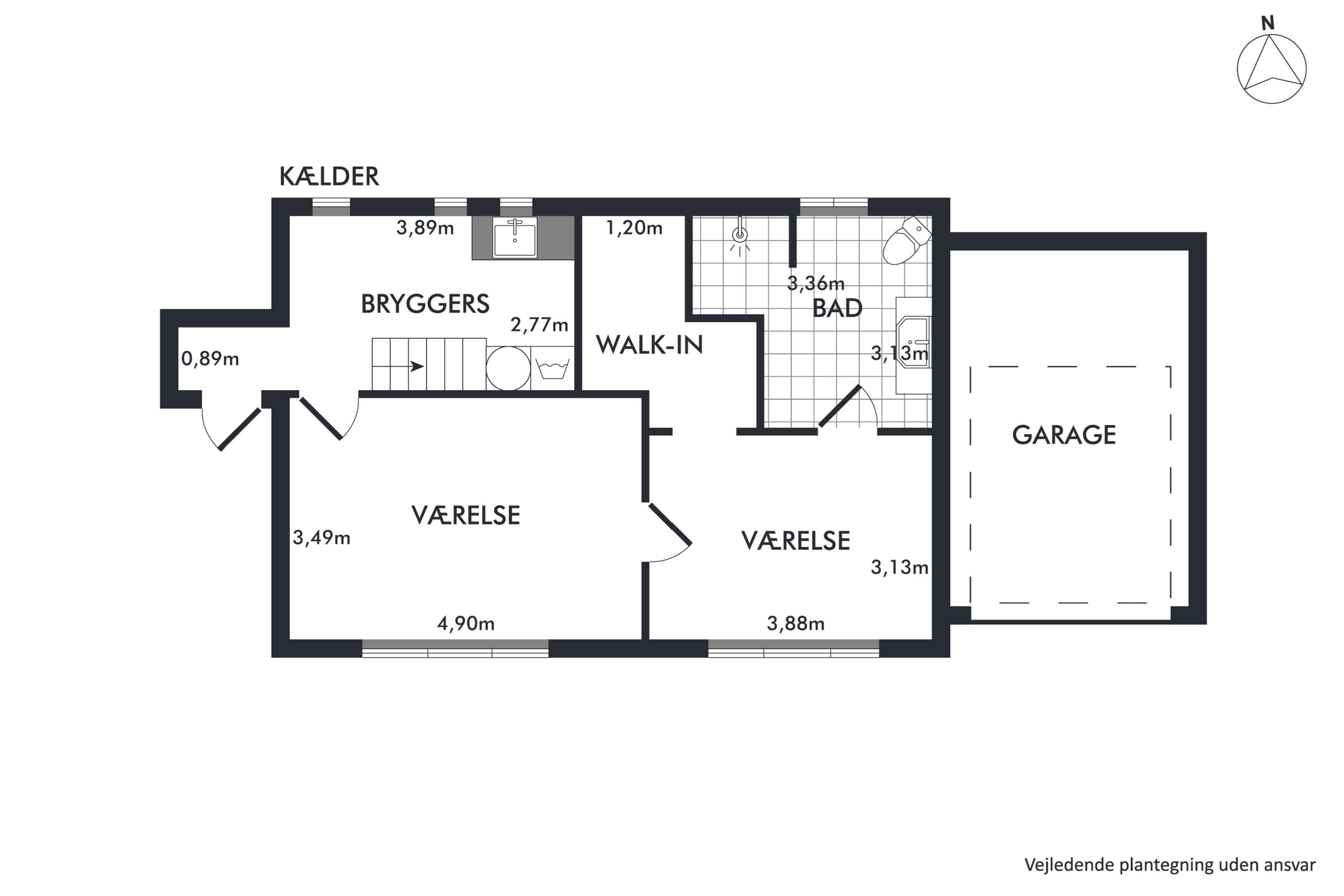 Plantegninger billede af Hovedgaden 75, 8831 Løgstrup