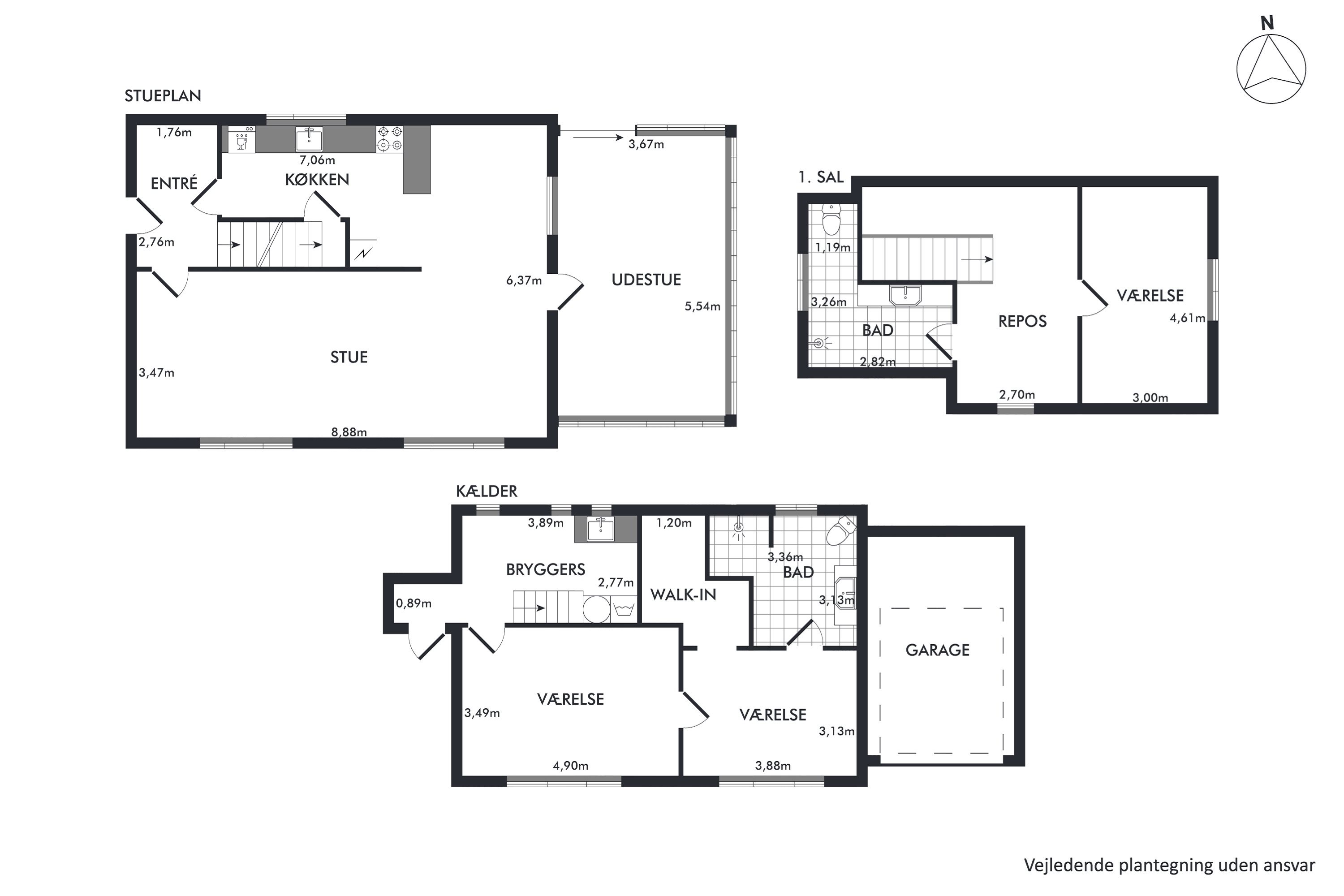 Plantegninger billede af Hovedgaden 75, 8831 Løgstrup