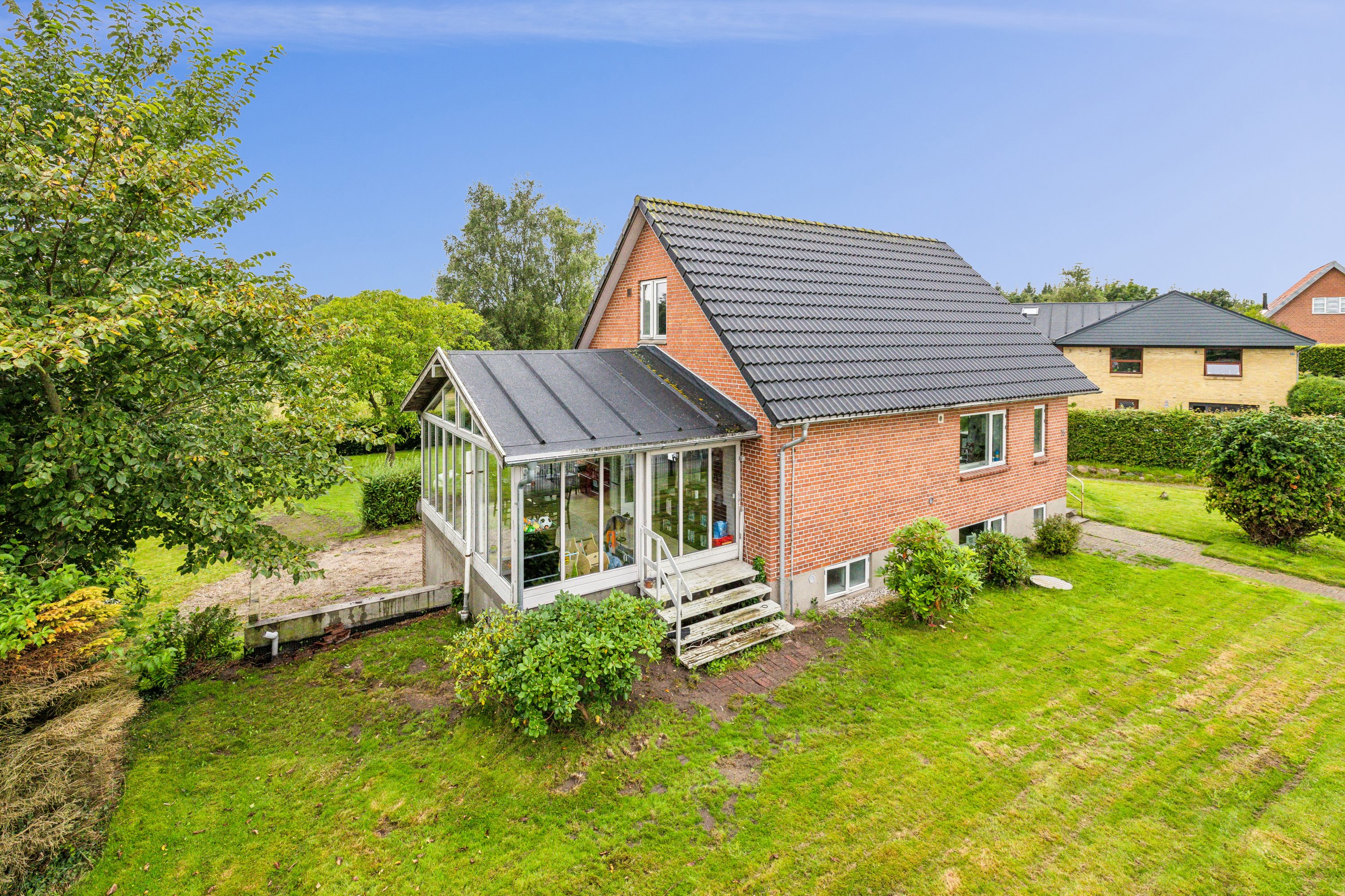 Fremhævet ejendom 1 billede i fuldskærmstilstand. Billede af Hovedgaden 75, 8831 Løgstrup