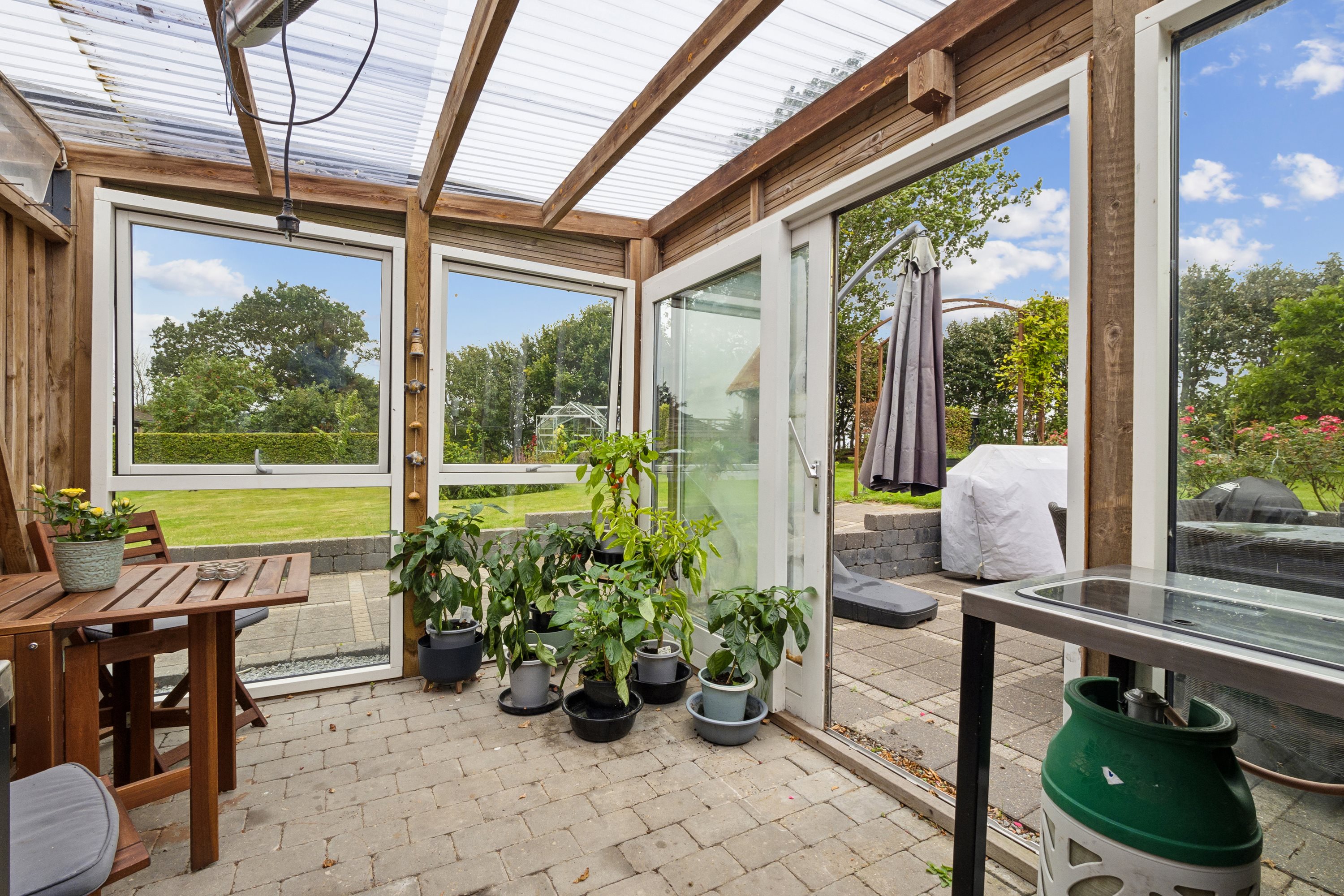 Fremhævet udestue billede i fuldskærmstilstand. Billede af Næssundvej 284, Ø Hvidbjerg, 7970 Redsted M