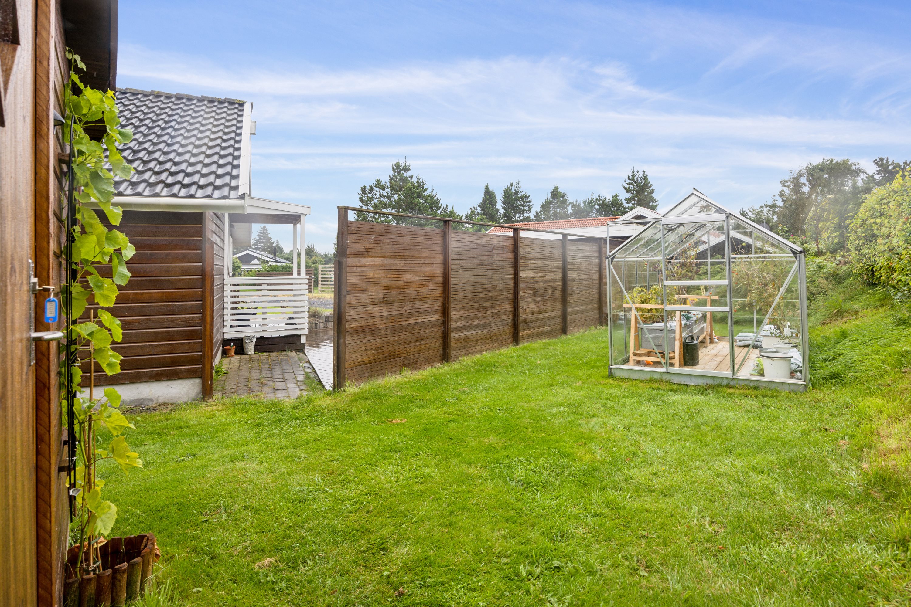 Fremhævet have billede i fuldskærmstilstand. Billede af Junovej 13, Gl Bisnap, 9370 Hals