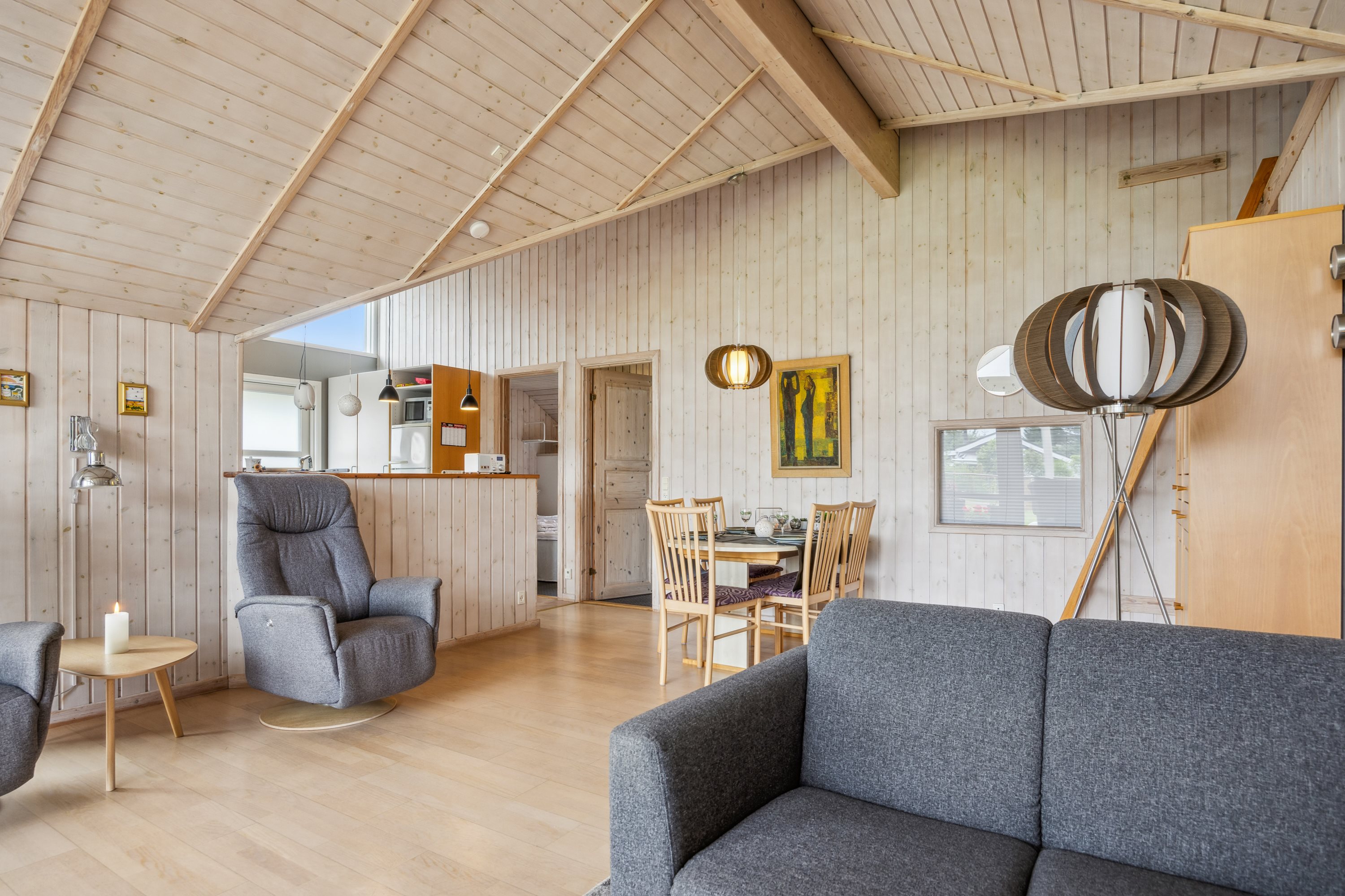 Fremhævet stue billede i fuldskærmstilstand. Billede af Junovej 13, Gl Bisnap, 9370 Hals