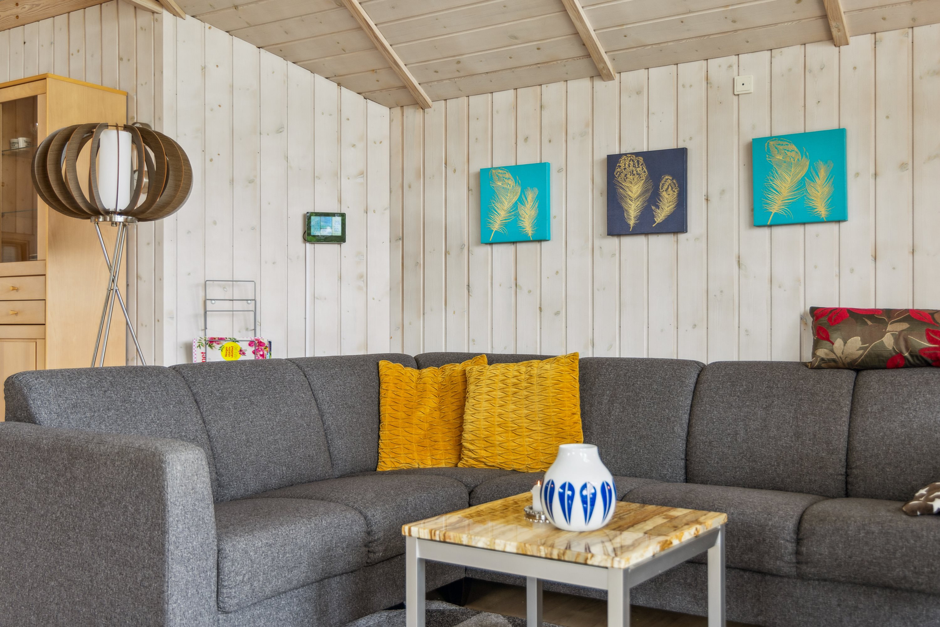 Fremhævet stue billede i fuldskærmstilstand. Billede af Junovej 13, Gl Bisnap, 9370 Hals