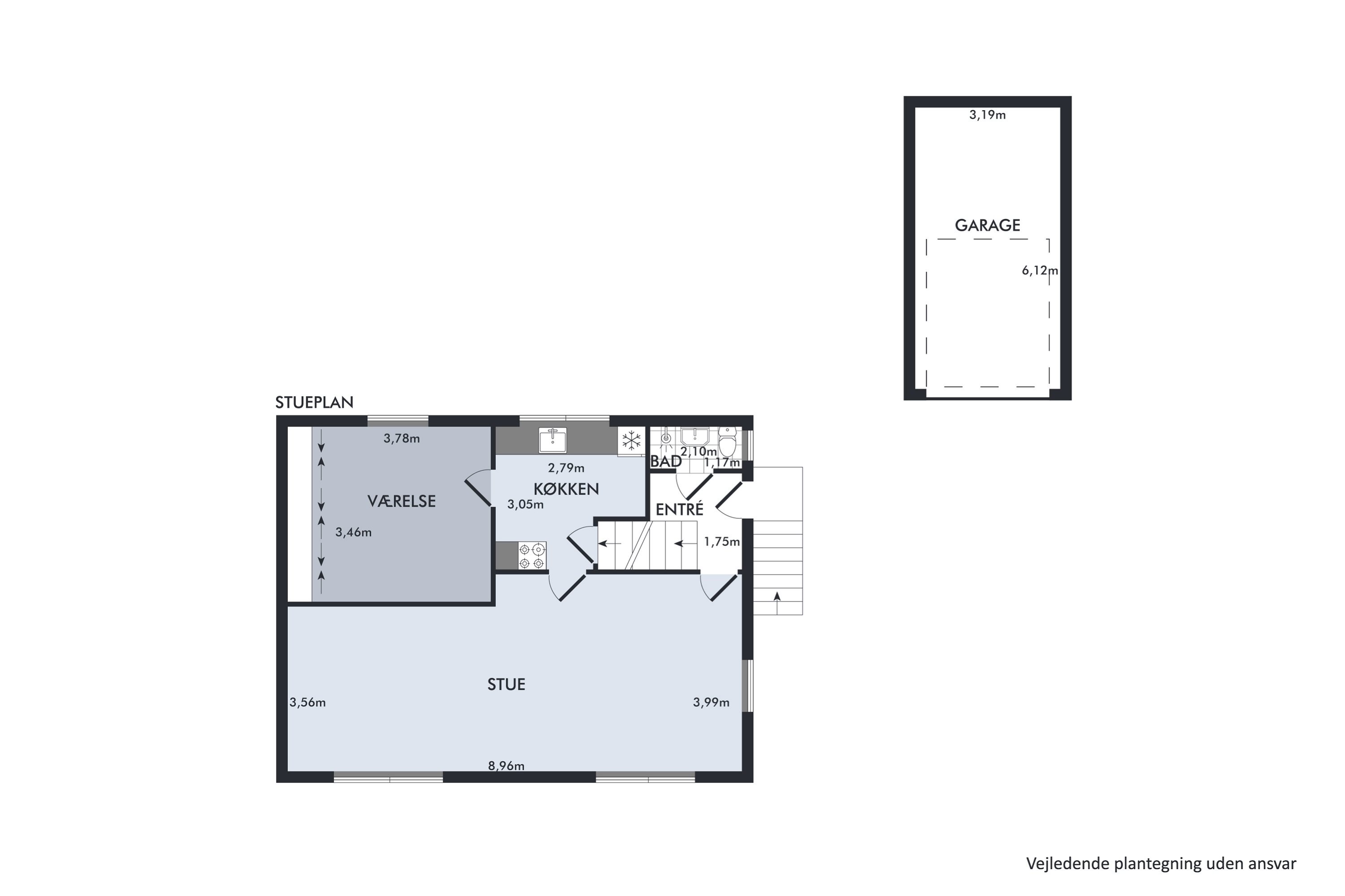 Plantegninger billede af Engvej 4, 8860 Ulstrup