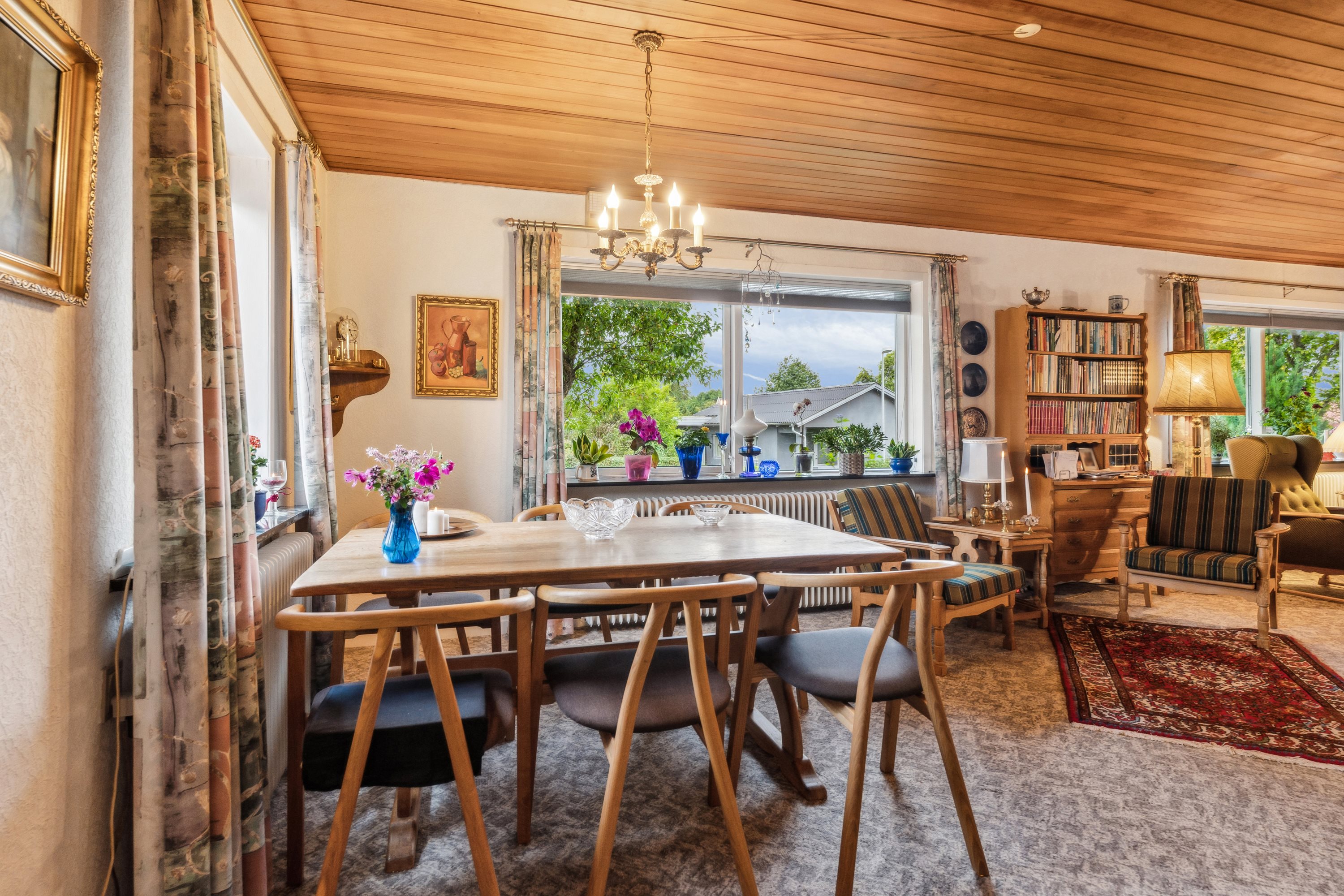 Fremhævet spisestue billede i fuldskærmstilstand. Billede af Engvej 4, 8860 Ulstrup