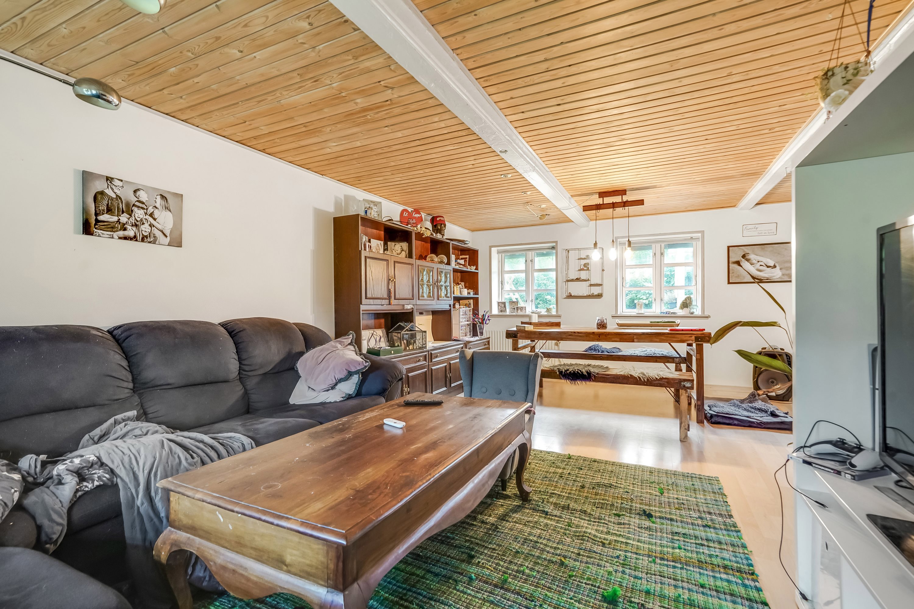 Fremhævet stue billede i fuldskærmstilstand. Billede af Viborg Hovedvej 71, Tørring, 7160 Tørring