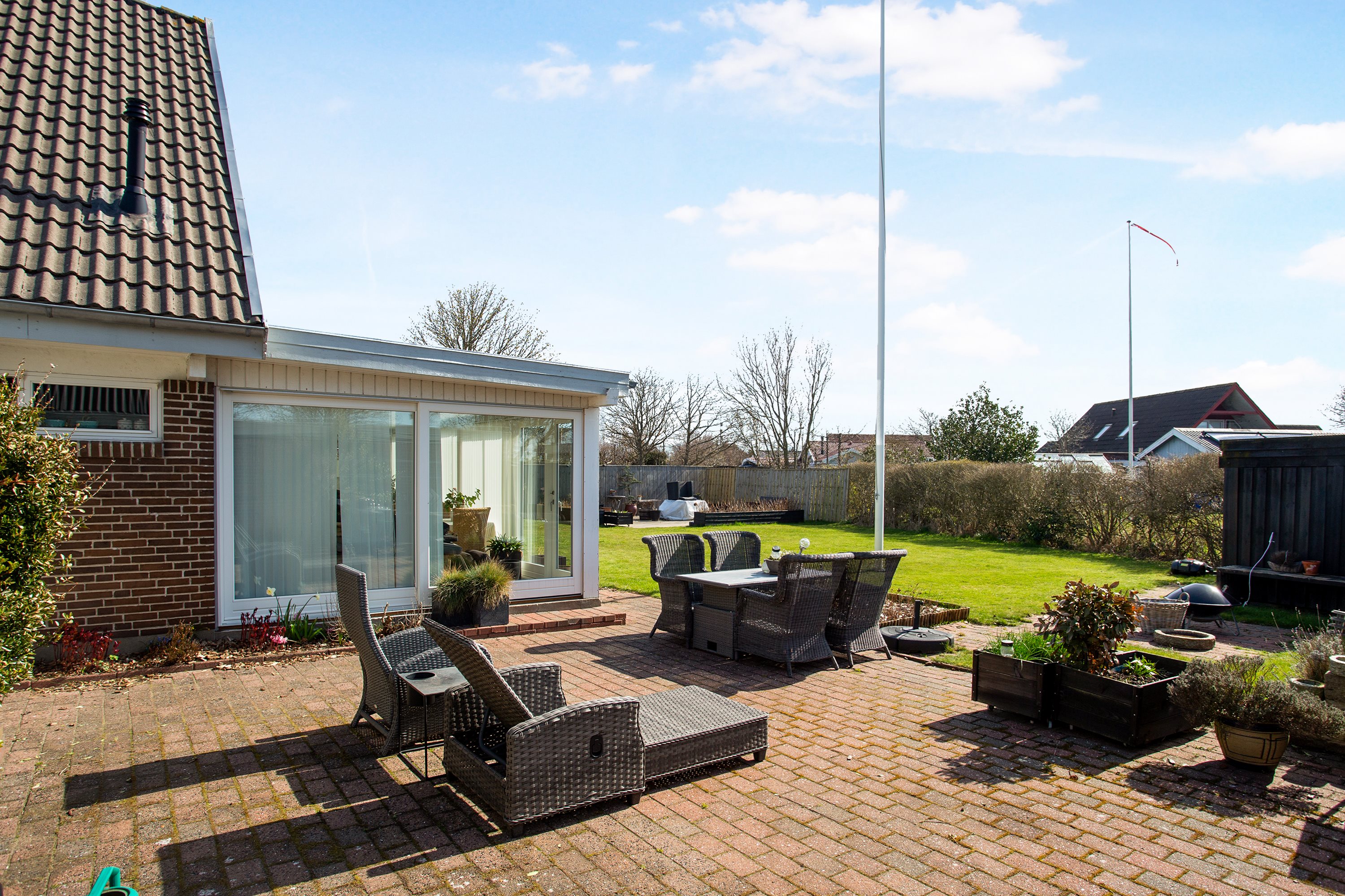 Fremhævet terrasse billede i fuldskærmstilstand. Billede af Fænøvej 14, 9990 Skagen