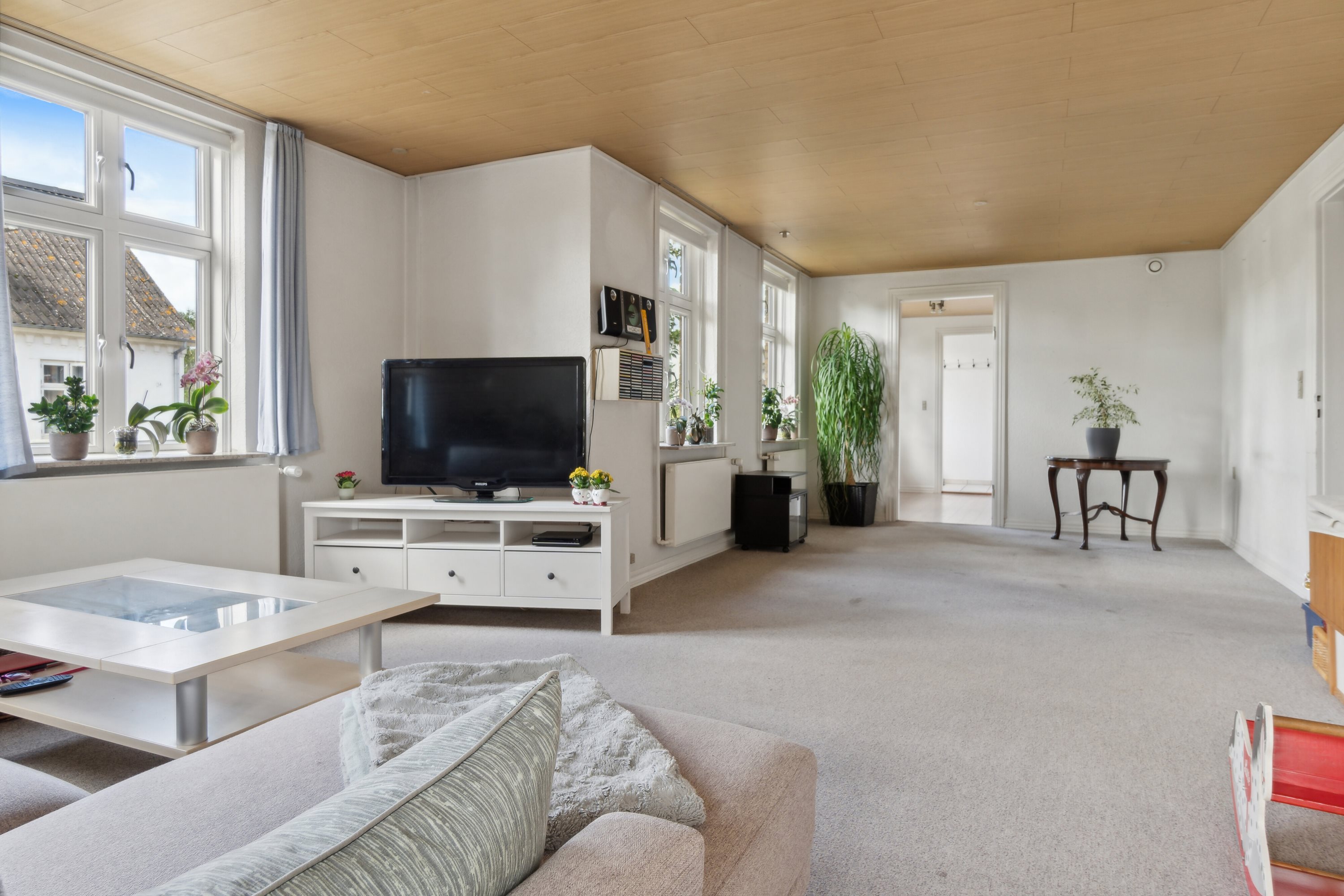 Fremhævet stue billede i fuldskærmstilstand. Billede af Østerågade 23, Nr Broby, 5672 Broby