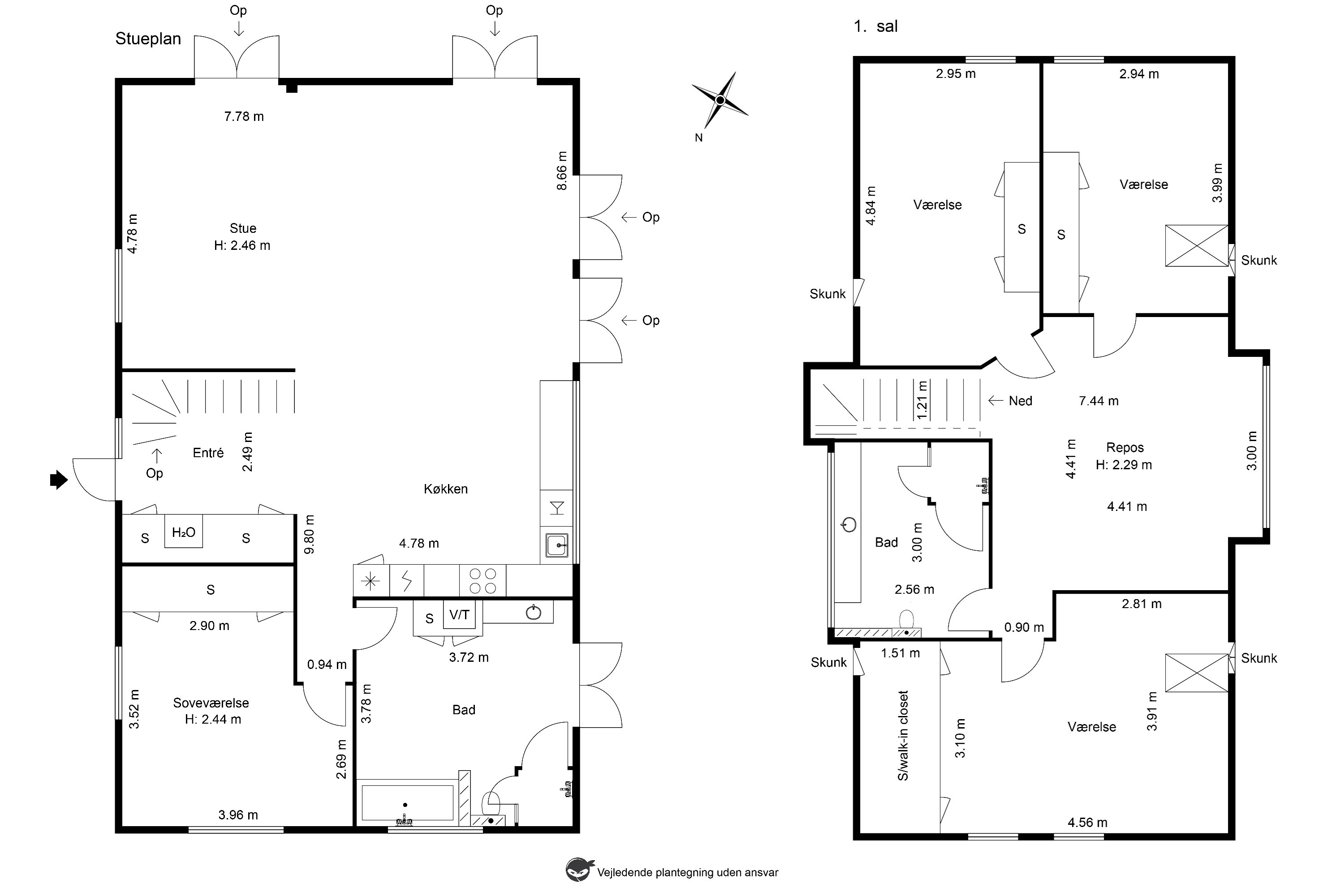 Plantegninger billede af Stærevænget 17B, 2791 Dragør