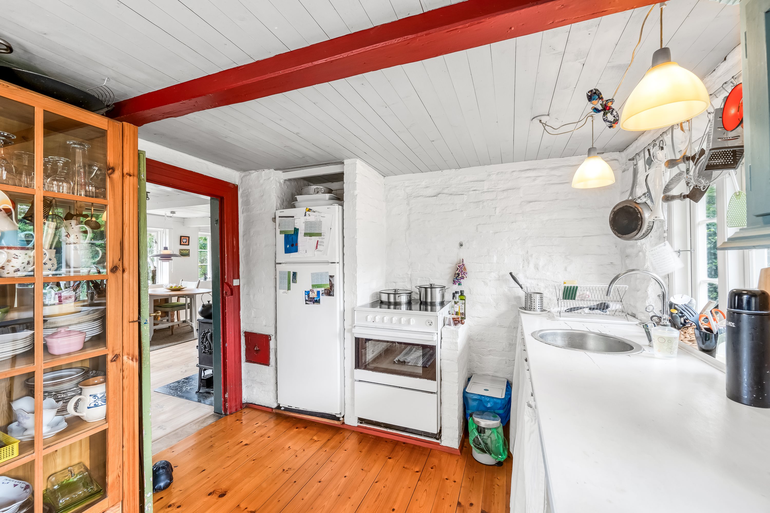 Fremhævet køkken billede i fuldskærmstilstand. Billede af Lodsvej 7, Nordby, 6720 Fanø