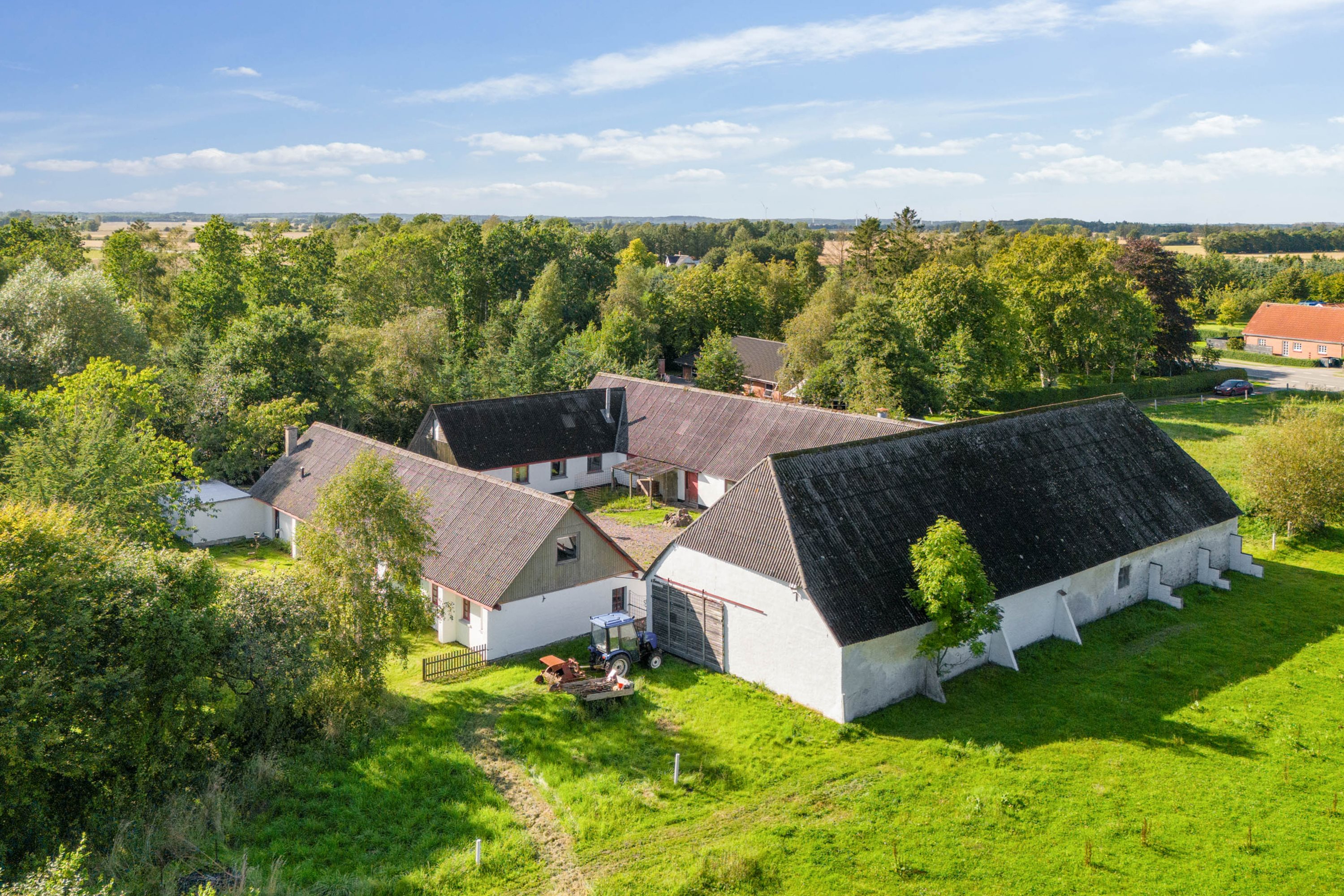 Fremhævet luftfoto billede i fuldskærmstilstand. Billede af Hadsundvej 99, Als, 9560 Hadsund