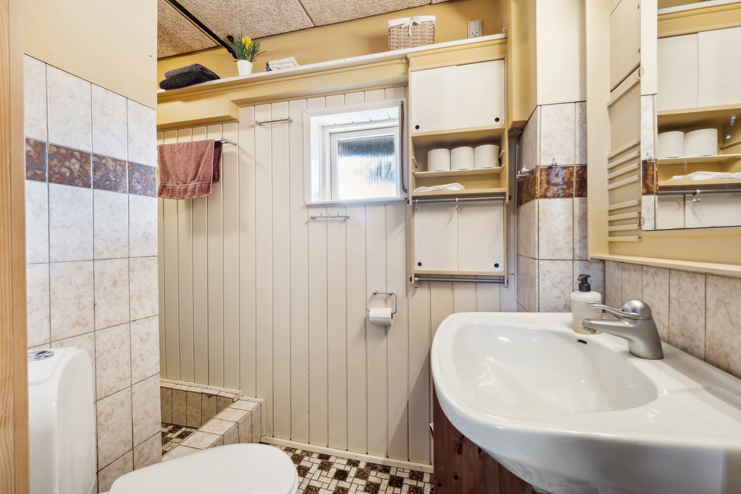 Fremhævet badeværelse billede i fuldskærmstilstand. Billede af Grydhøjvej 18, Bjergby, 7950 Erslev