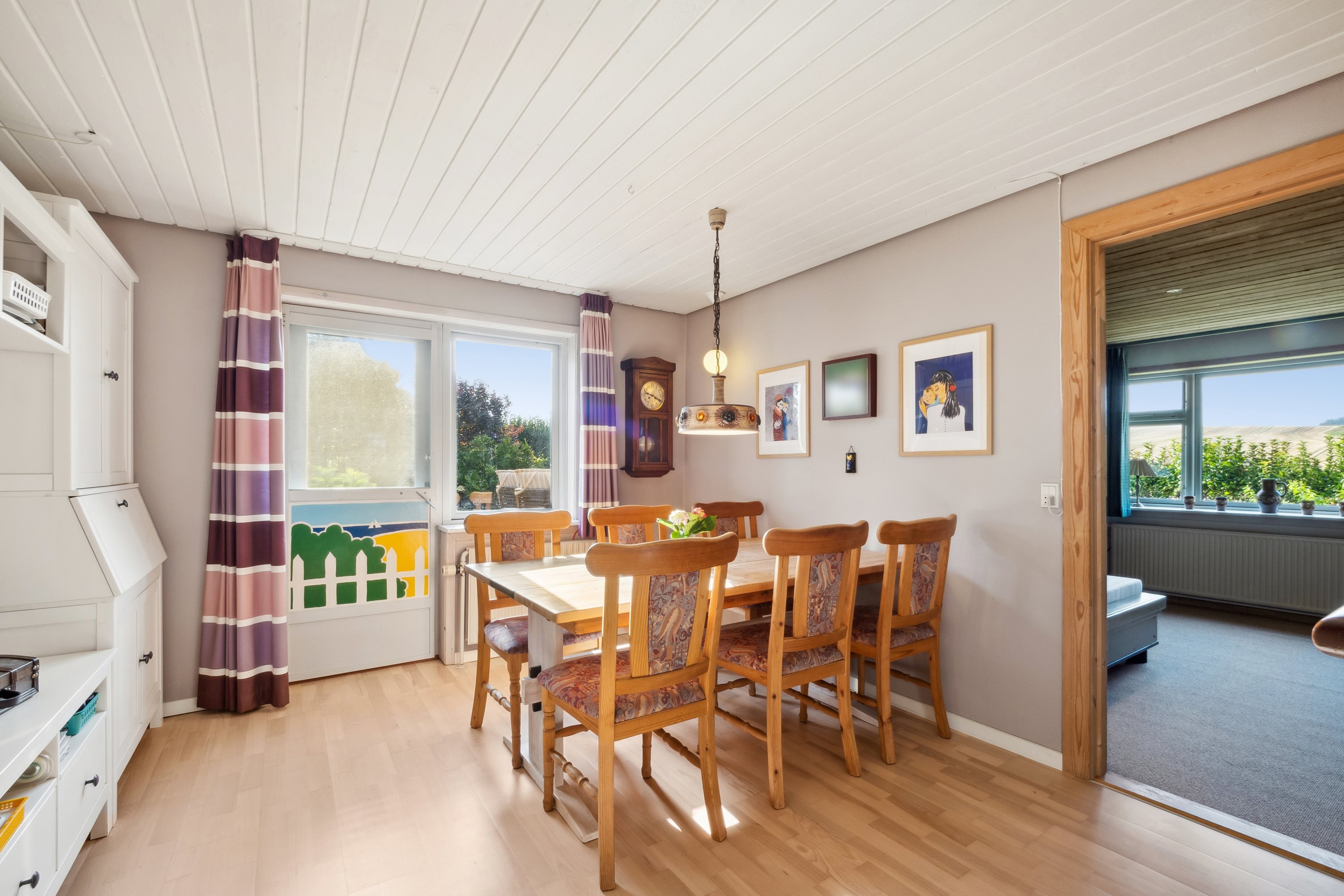 Fremhævet stue billede i fuldskærmstilstand. Billede af Grydhøjvej 18, Bjergby, 7950 Erslev