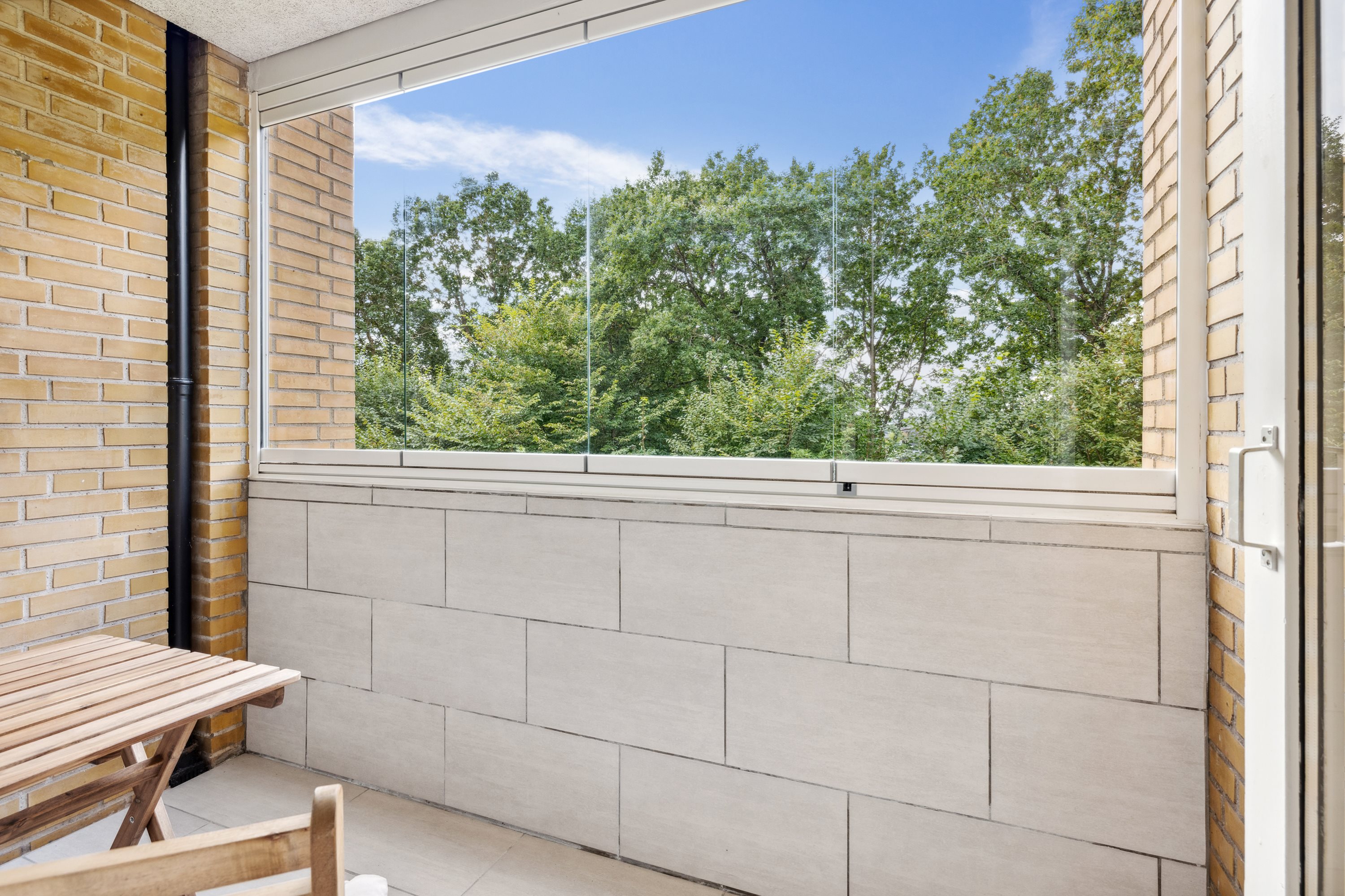 Fremhævet altan billede i fuldskærmstilstand. Billede af Pebermyntevej 49, 1. tv., 8800 Viborg