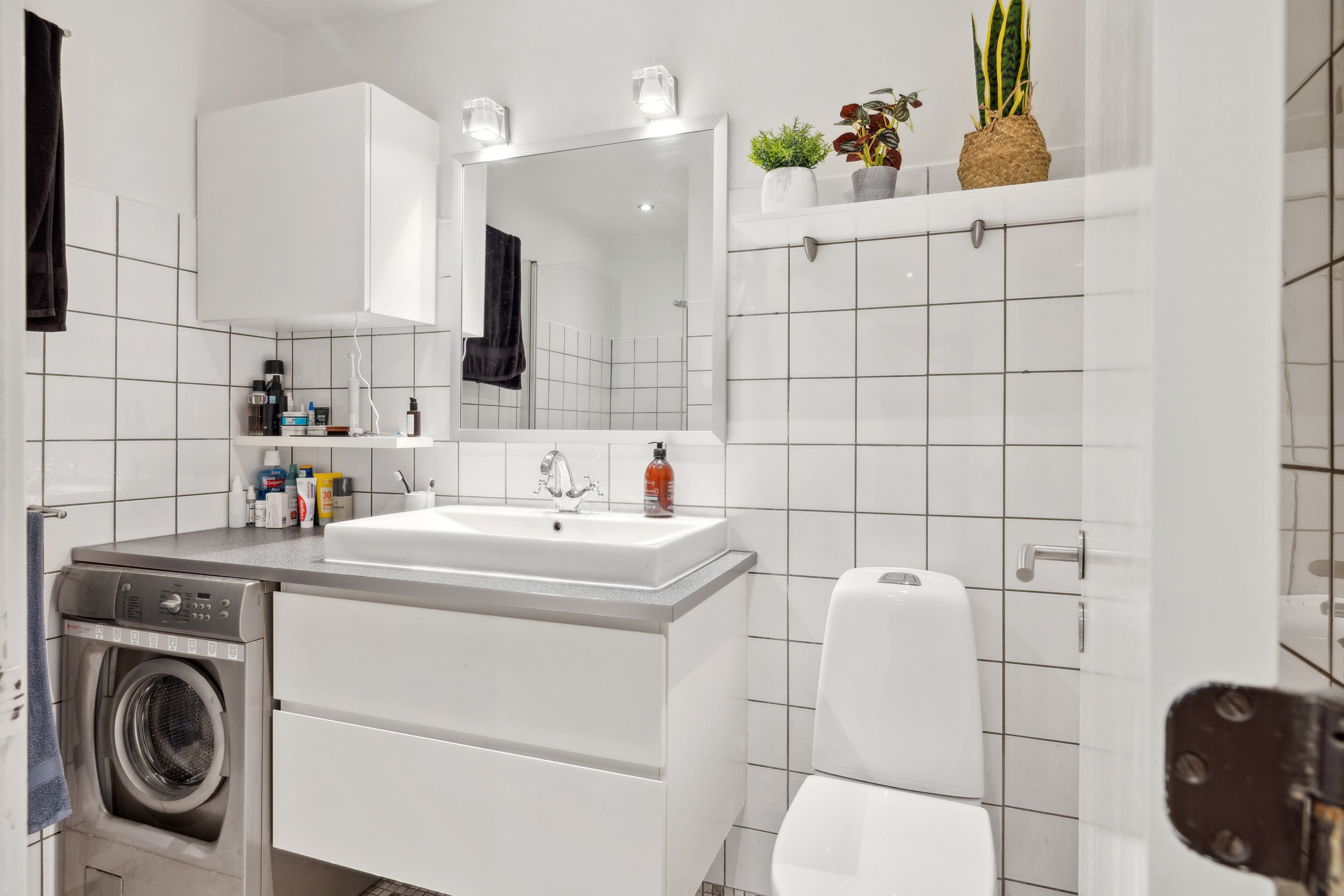 Fremhævet badeværelse billede i fuldskærmstilstand. Billede af Pebermyntevej 49, 1. tv., 8800 Viborg