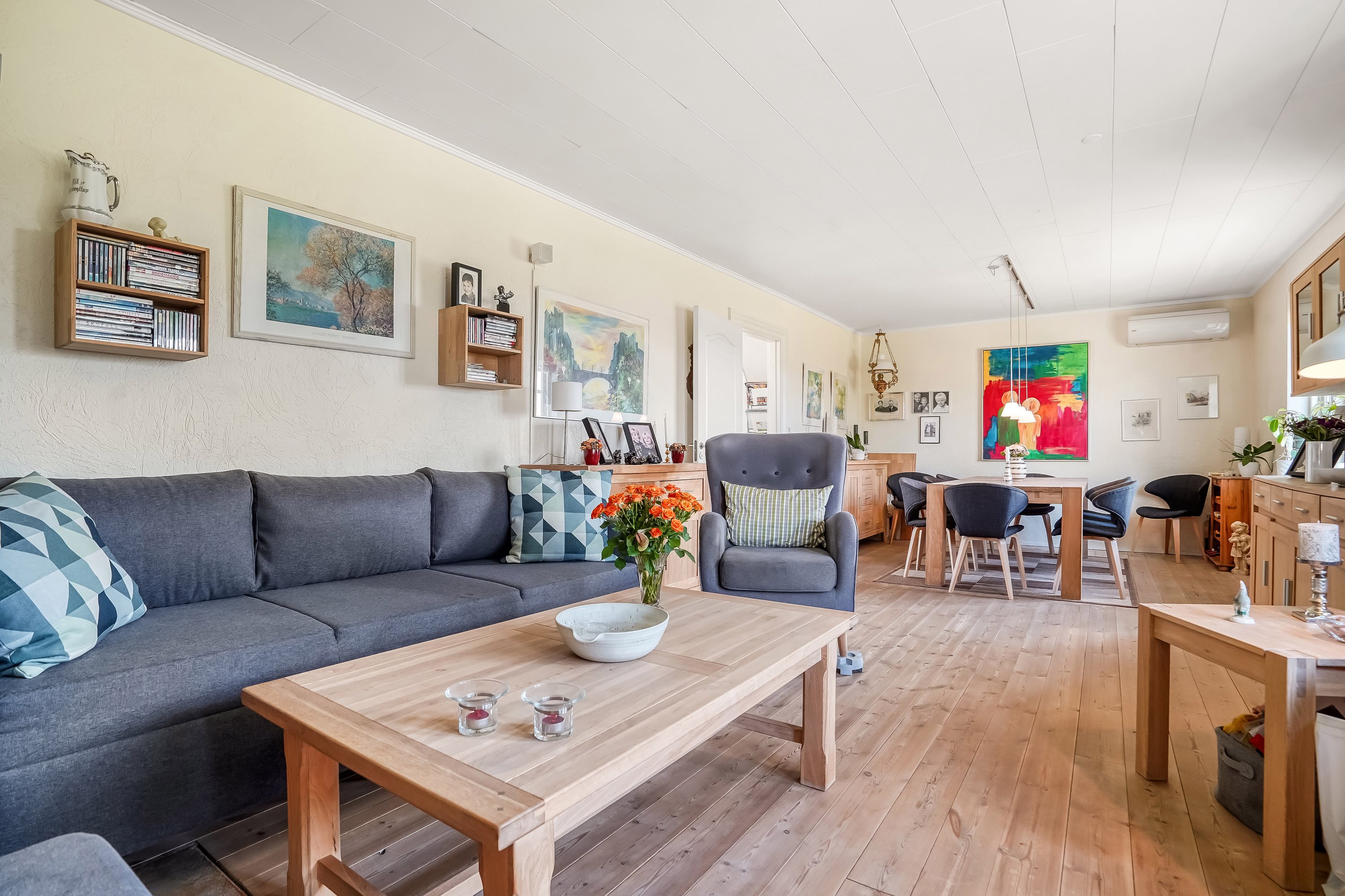 Fremhævet stue billede i fuldskærmstilstand. Billede af Svenstrupvej 31, Særslev, 5471 Søndersø