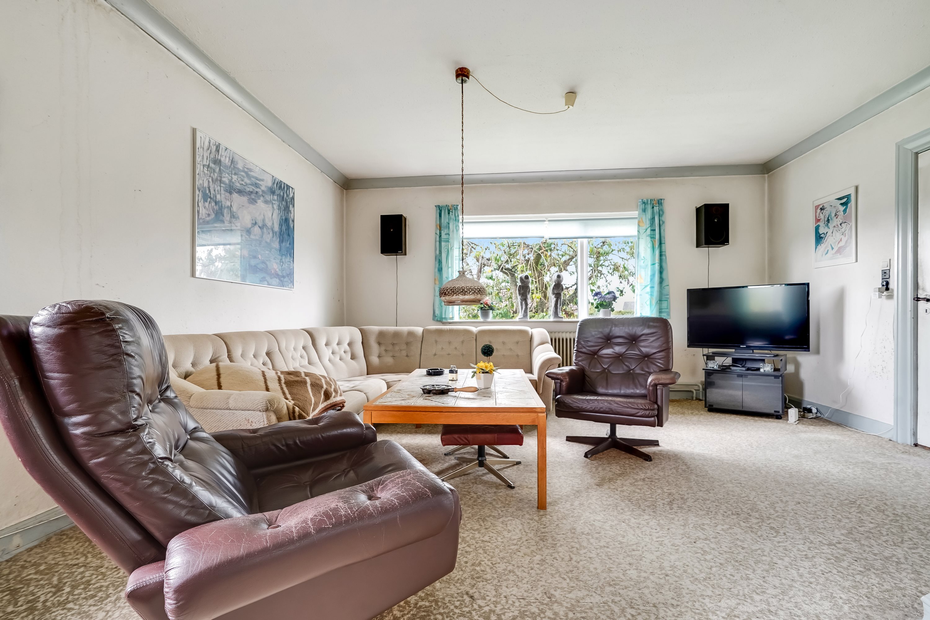 Fremhævet stue billede i fuldskærmstilstand. Billede af Gelsted Mose 14, Gelsted Mose, 5591 Gelsted