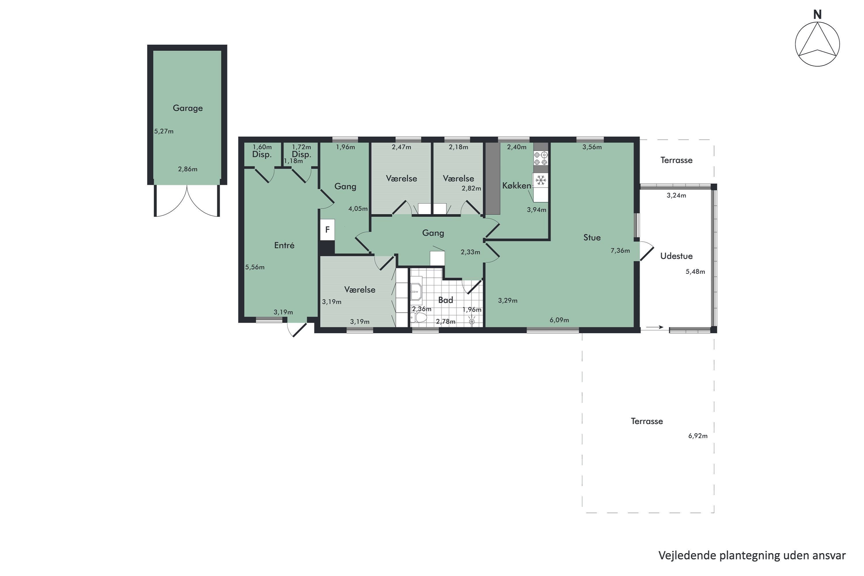 Plantegninger billede af Lundøvej 208, Lundø, 7840 Højslev