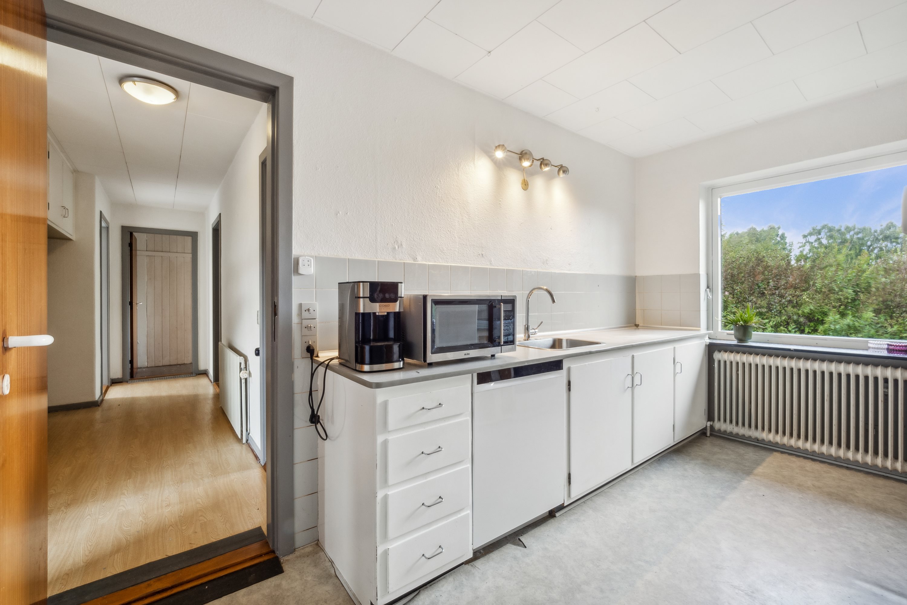 Fremhævet køkken billede i fuldskærmstilstand. Billede af Lundøvej 208, Lundø, 7840 Højslev